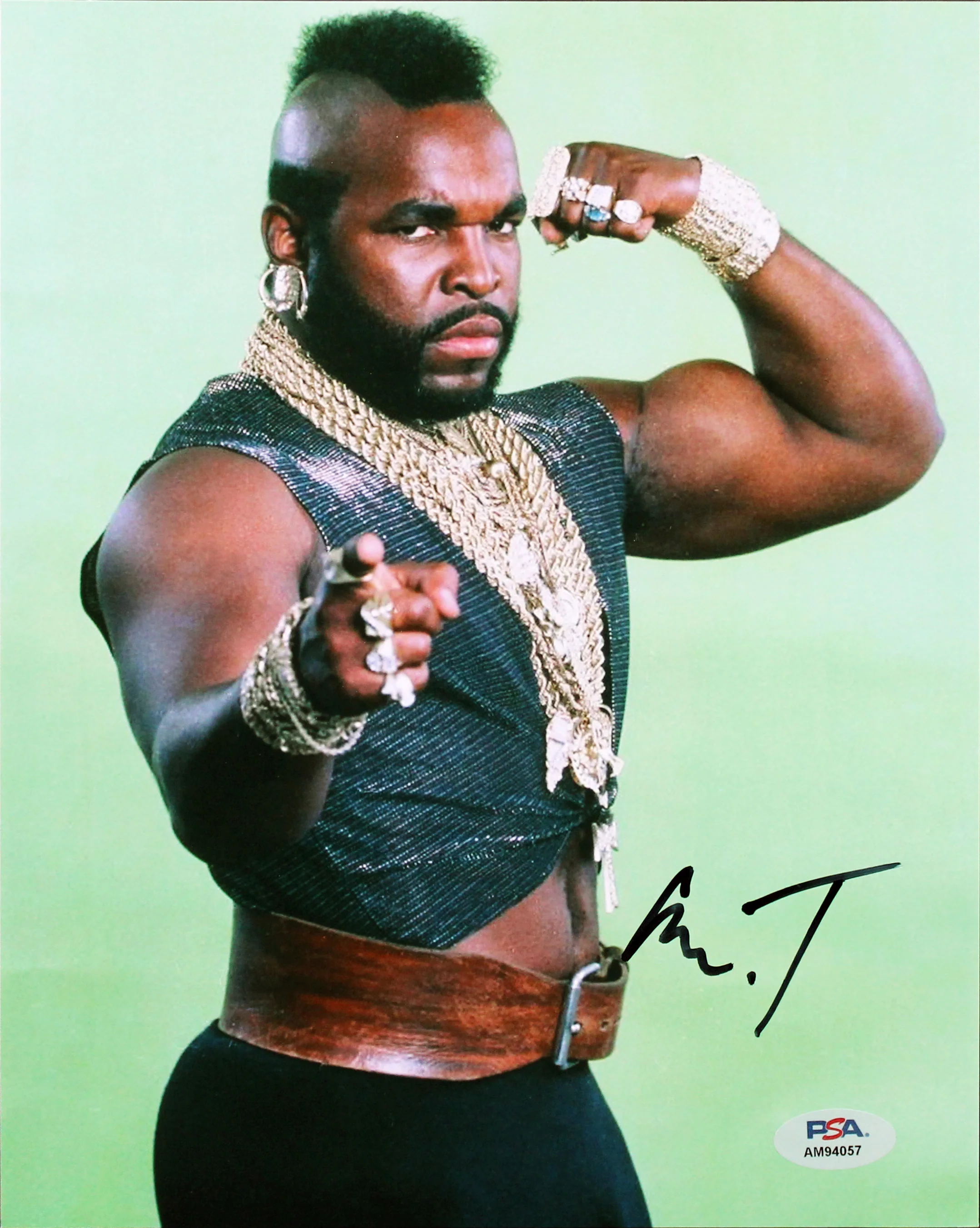 Mr. T The A-Team Authentic Signed 8x10 Vertical Photo PSA/DNA #AM94057 - Image 2