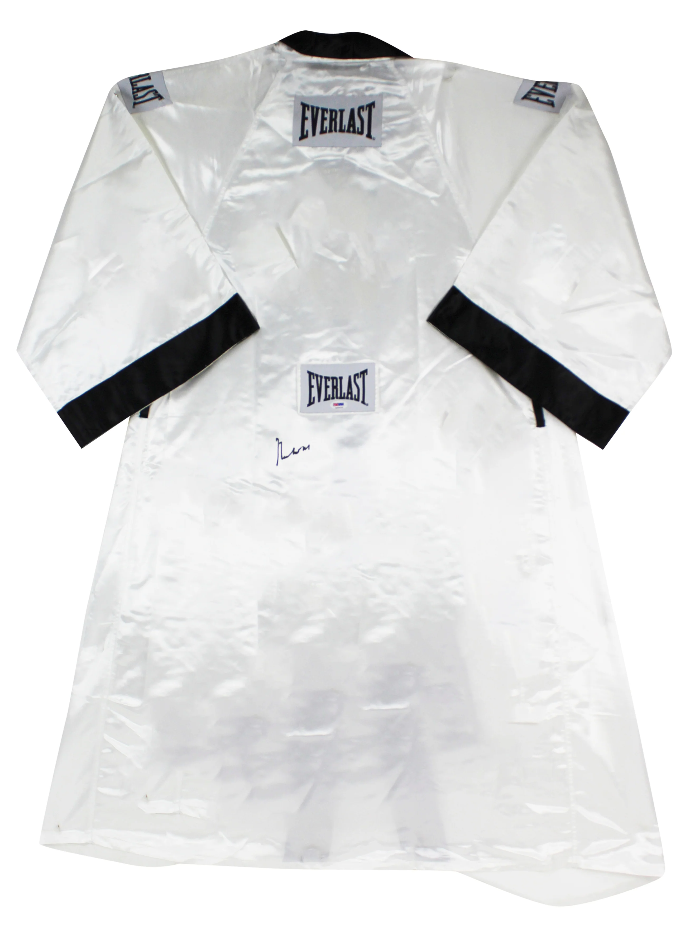 Muhammad Ali Authentic Signed White Everlast Robe PSA/DNA Itp #4A53153 - Image 2