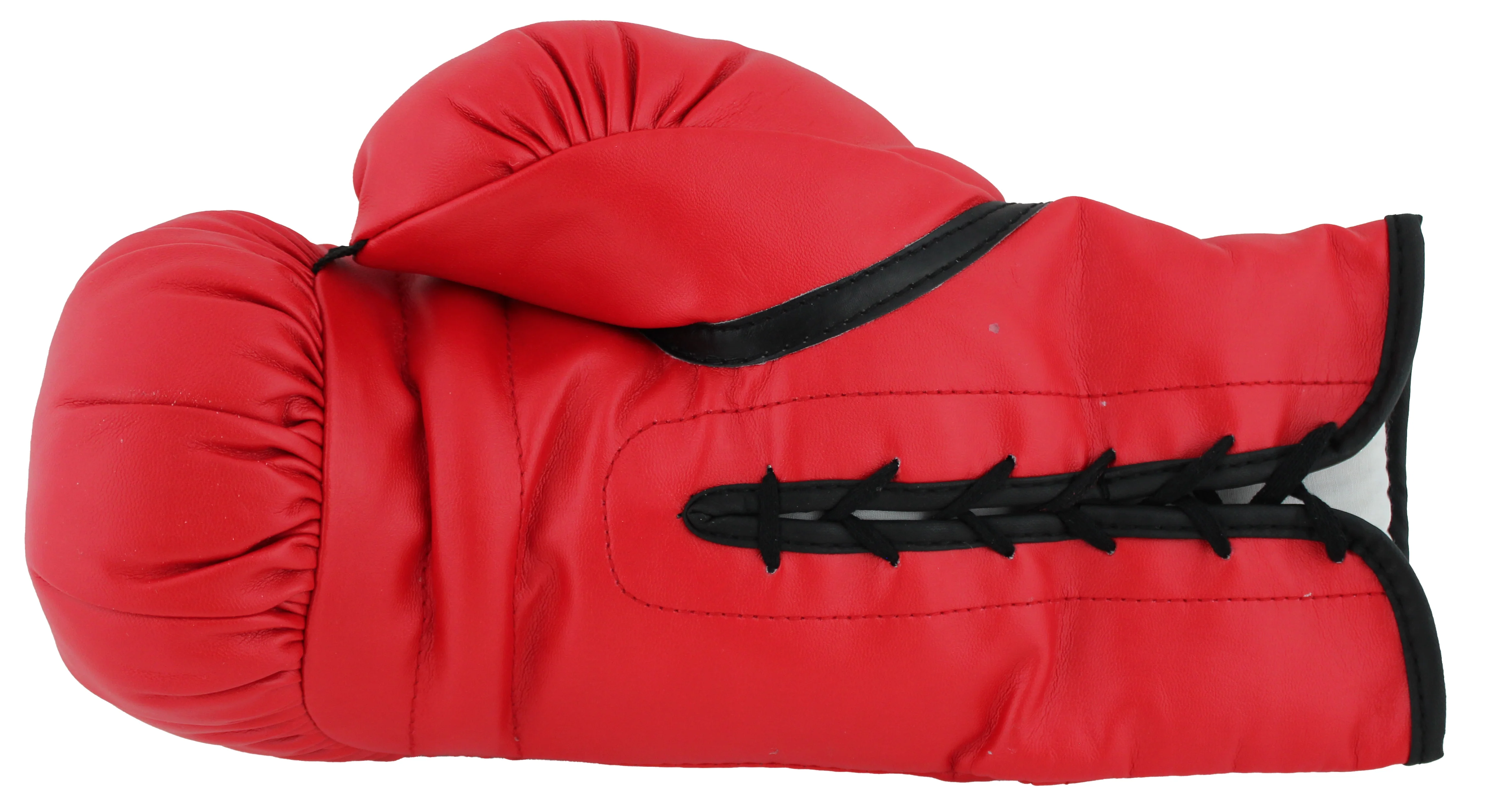 Muhammad Ali "Cassius Clay" Signed Red Everlast Boxing Glove BAS #AD04260 - Image 4