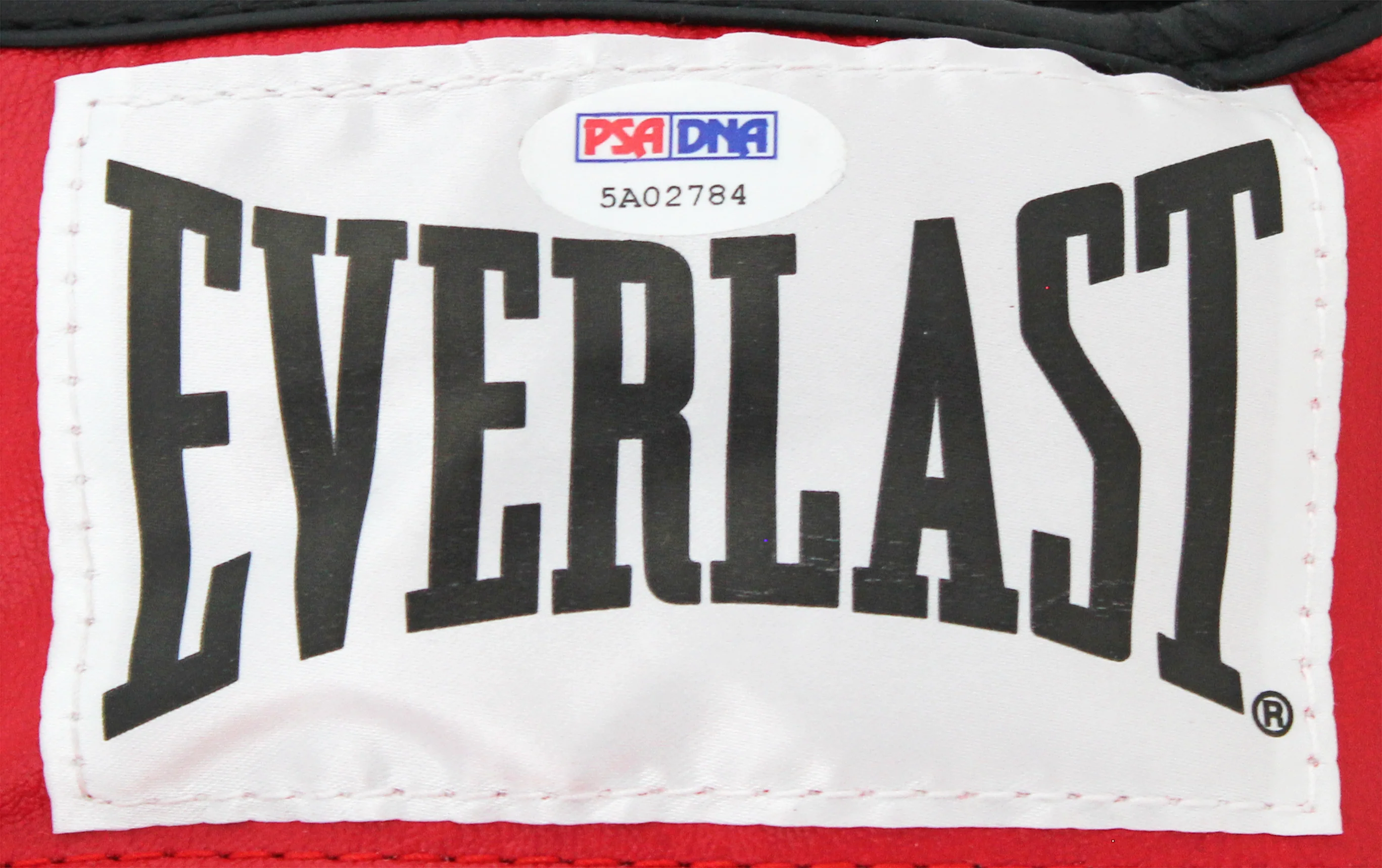 Muhammad Ali "Cassius Clay" Signed Red Everlast Boxing Glove PSA Itp #5A02784 - Image 5