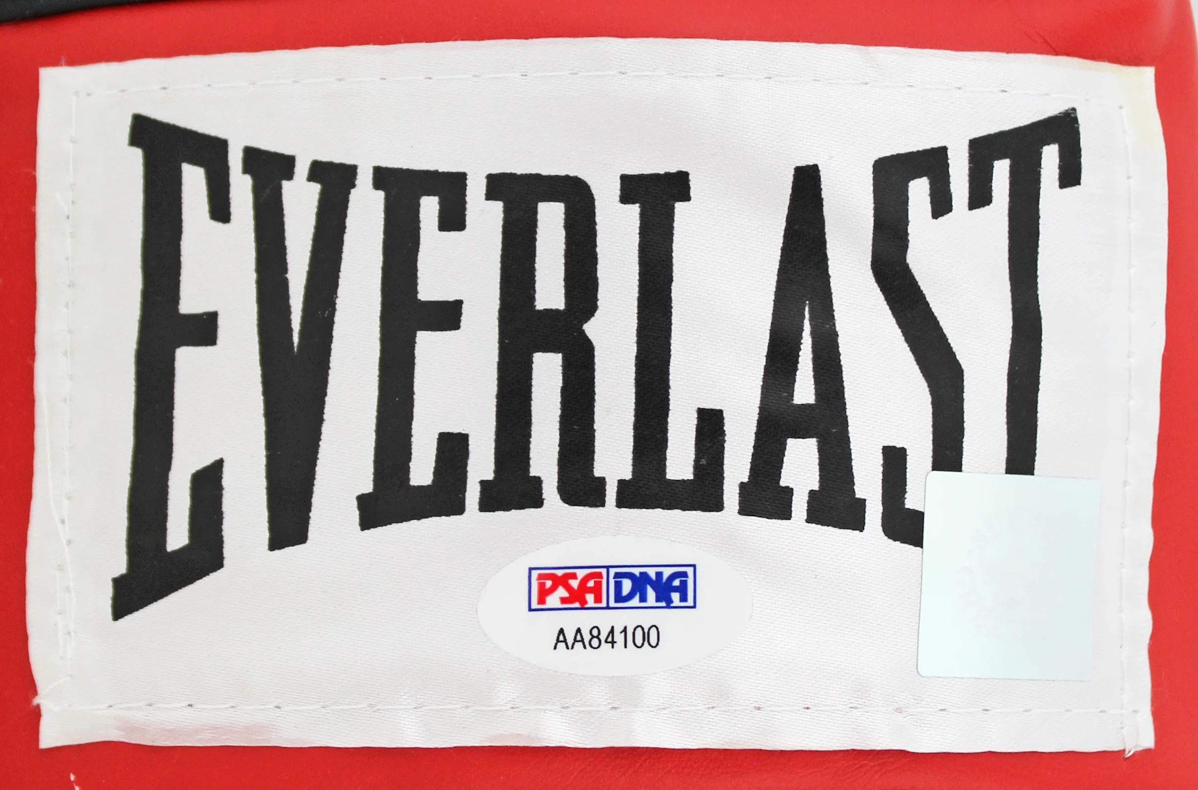 Muhammad Ali & Joe Frazier Signed Red Everlast Boxing Glove PSA/DNA #AA84100 - Image 5