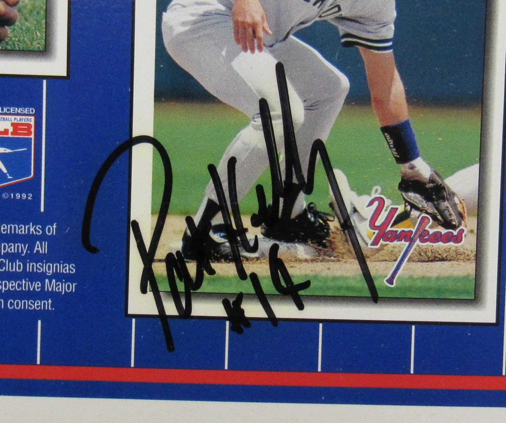 Bernie Williams Matt Nokes Pat Kelly Multi Signed 8x10 UDA Photo - Image 2