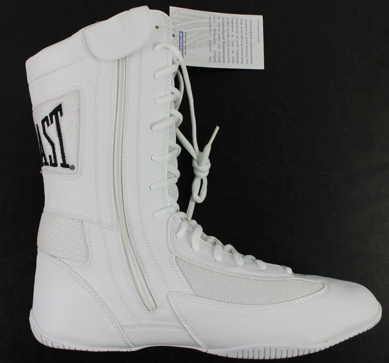 Muhammad Ali Signed Everlast Boxing Shoe Auto Graded Gem Mint 10! PSA #4A54357 - Image 3