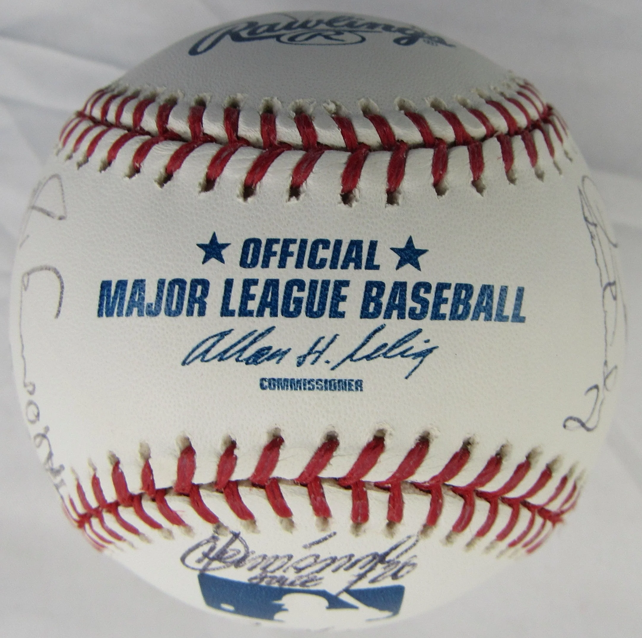 New York Yankees Multi Signed Rawlings Auto Baseball w/21 Signatures - Don Larsen, Bucky Dent - Image 6