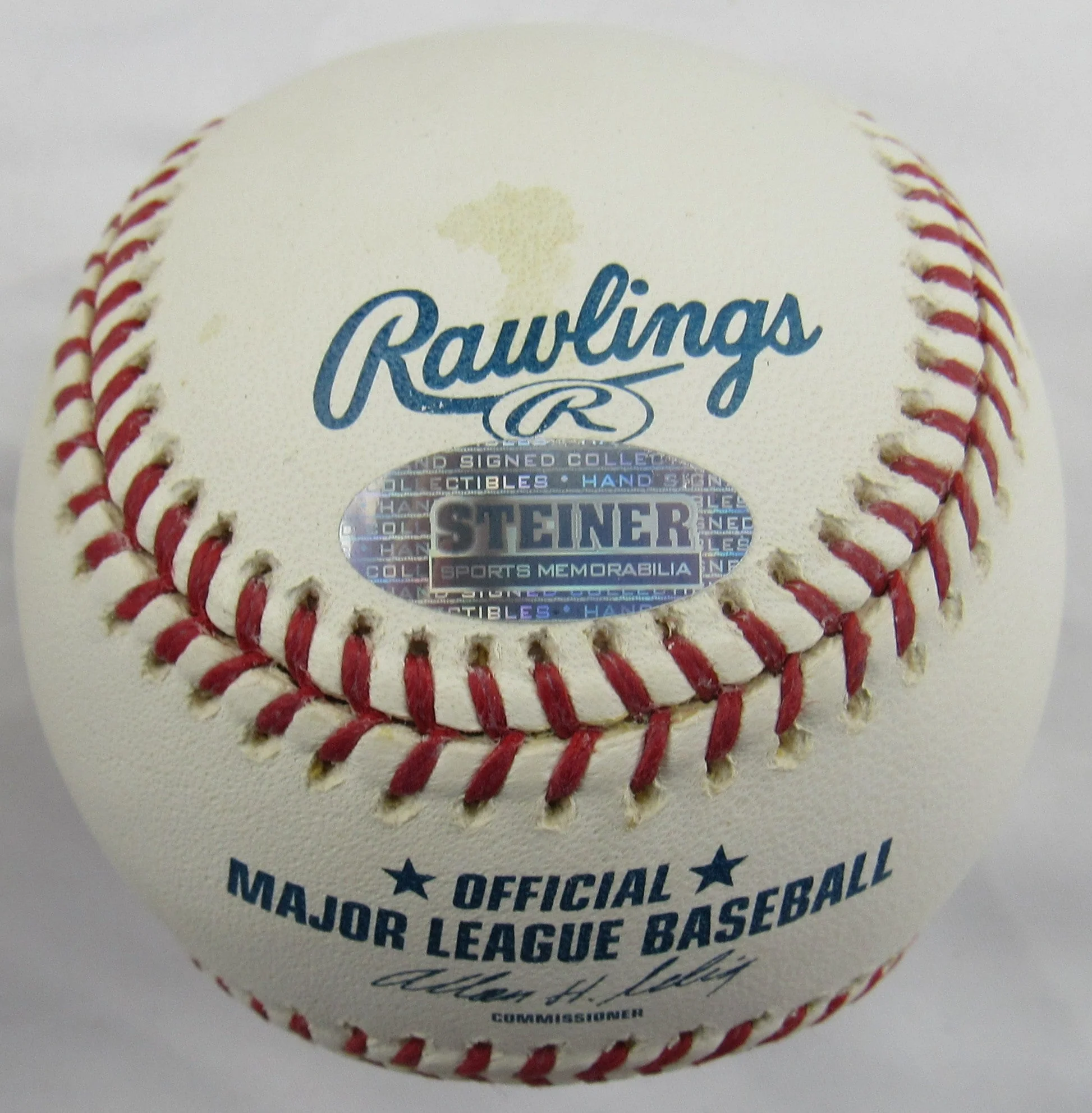 Nolan Ryan Signed Auto Rawlings Baseball Steiner Hologram - Image 2