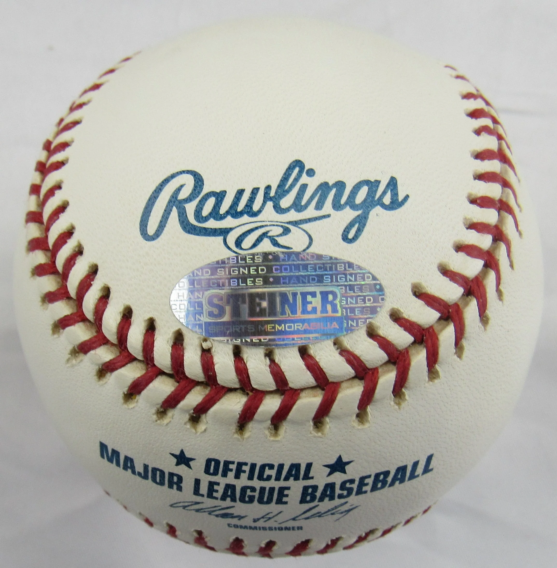 Wade Boggs Signed Auto Rawlings Baseball w/ HOF Insc Steiner Hologram/MLB Hologram - Image 2