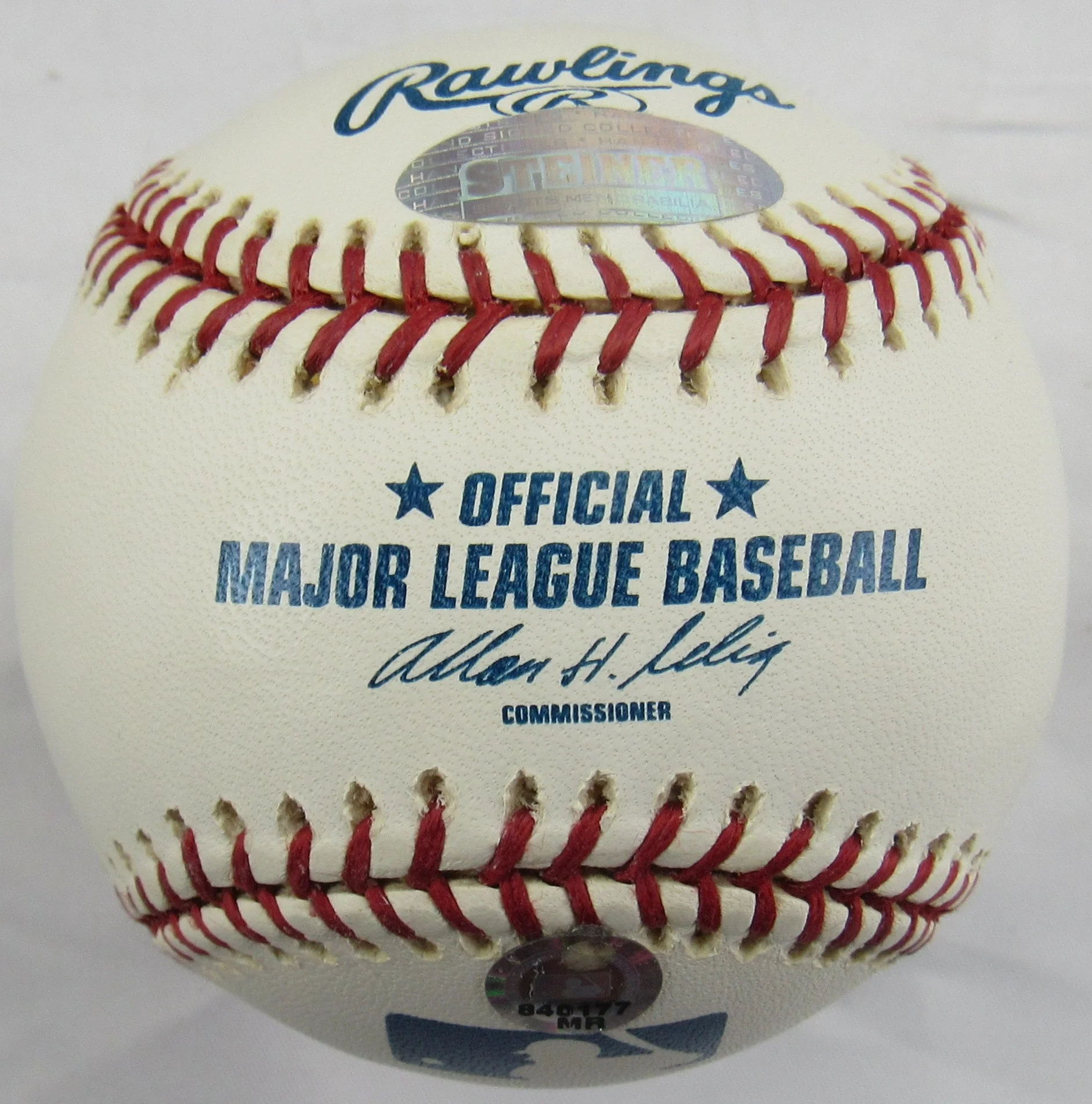 Wade Boggs Signed Auto Rawlings Baseball w/ HOF Insc Steiner Hologram/MLB Hologram - Image 3