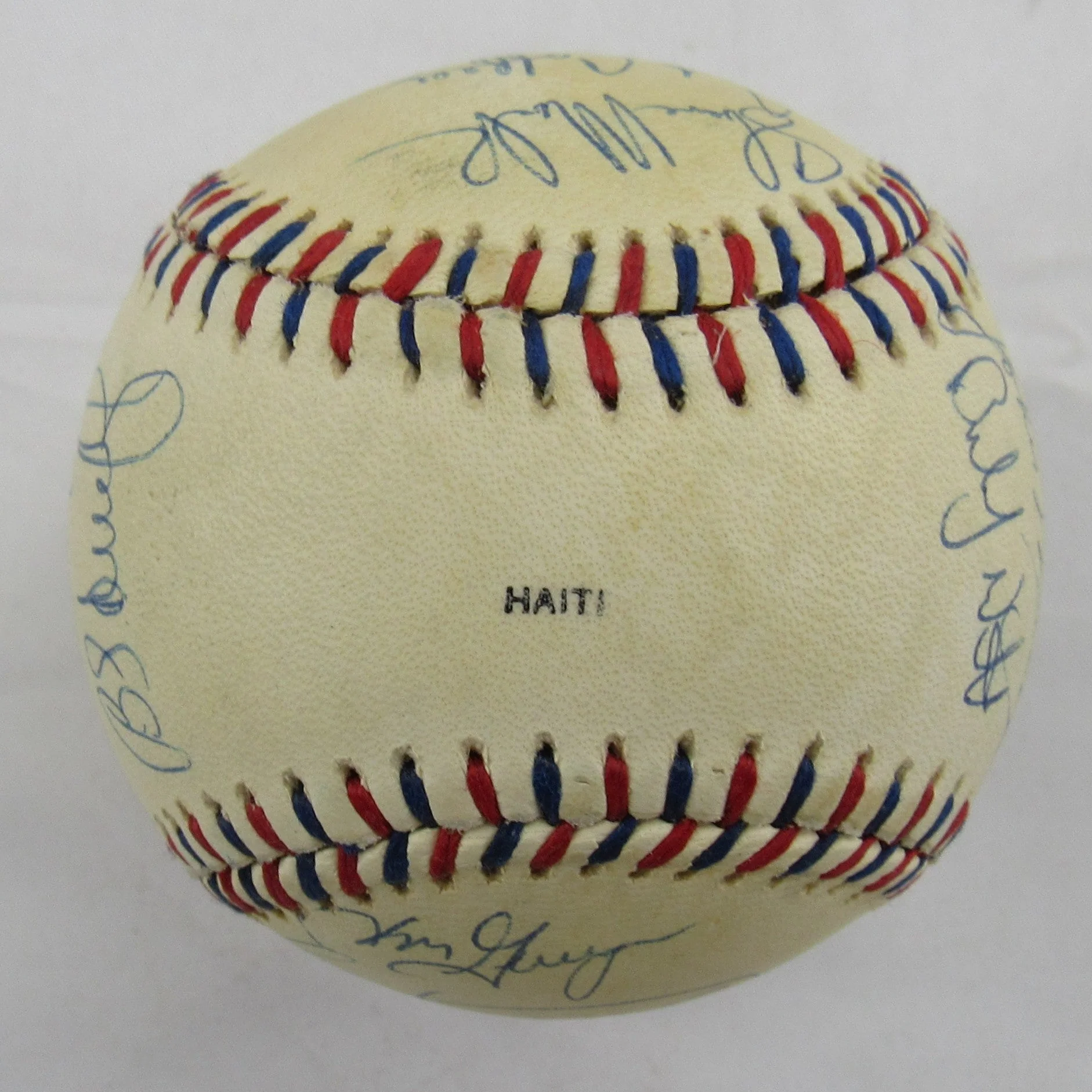 1984 Olympic Baseball Team Signed Ball - Mark McGwire, Cory Snyder, Will Clark and More - Image 6