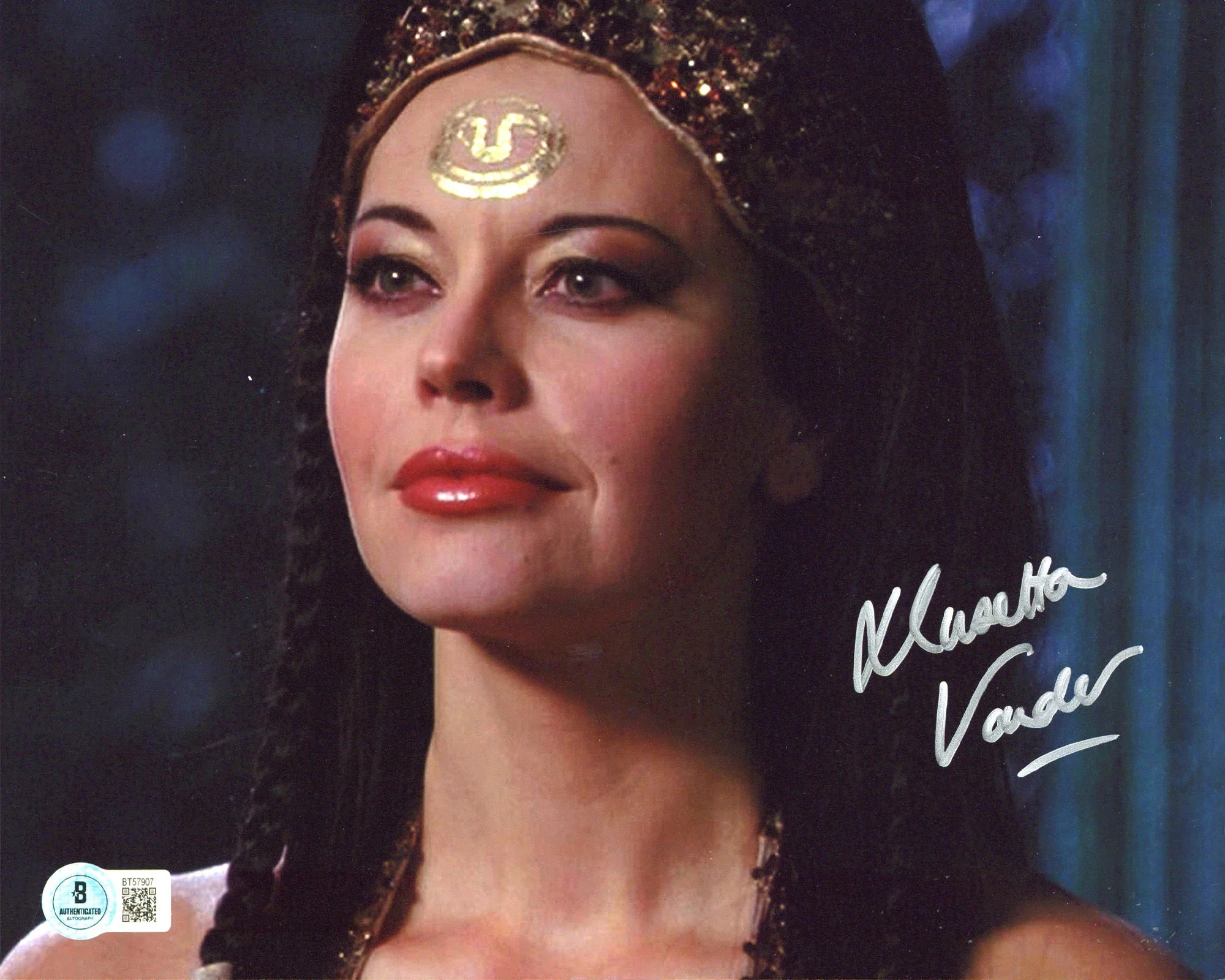 Musetta Vander Mortal Kombat Authentic Signed 8x10 Horizontal Photo BAS 2 - Image 2