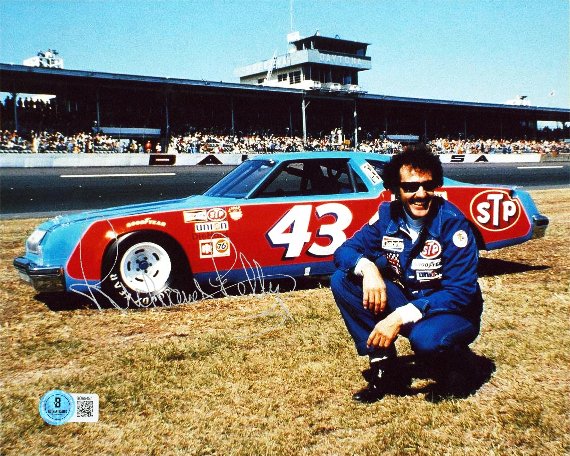 NASCAR Richard Petty Authentic Signed 8x10 Horizontal Photo BAS #BQ96457 - Image 2
