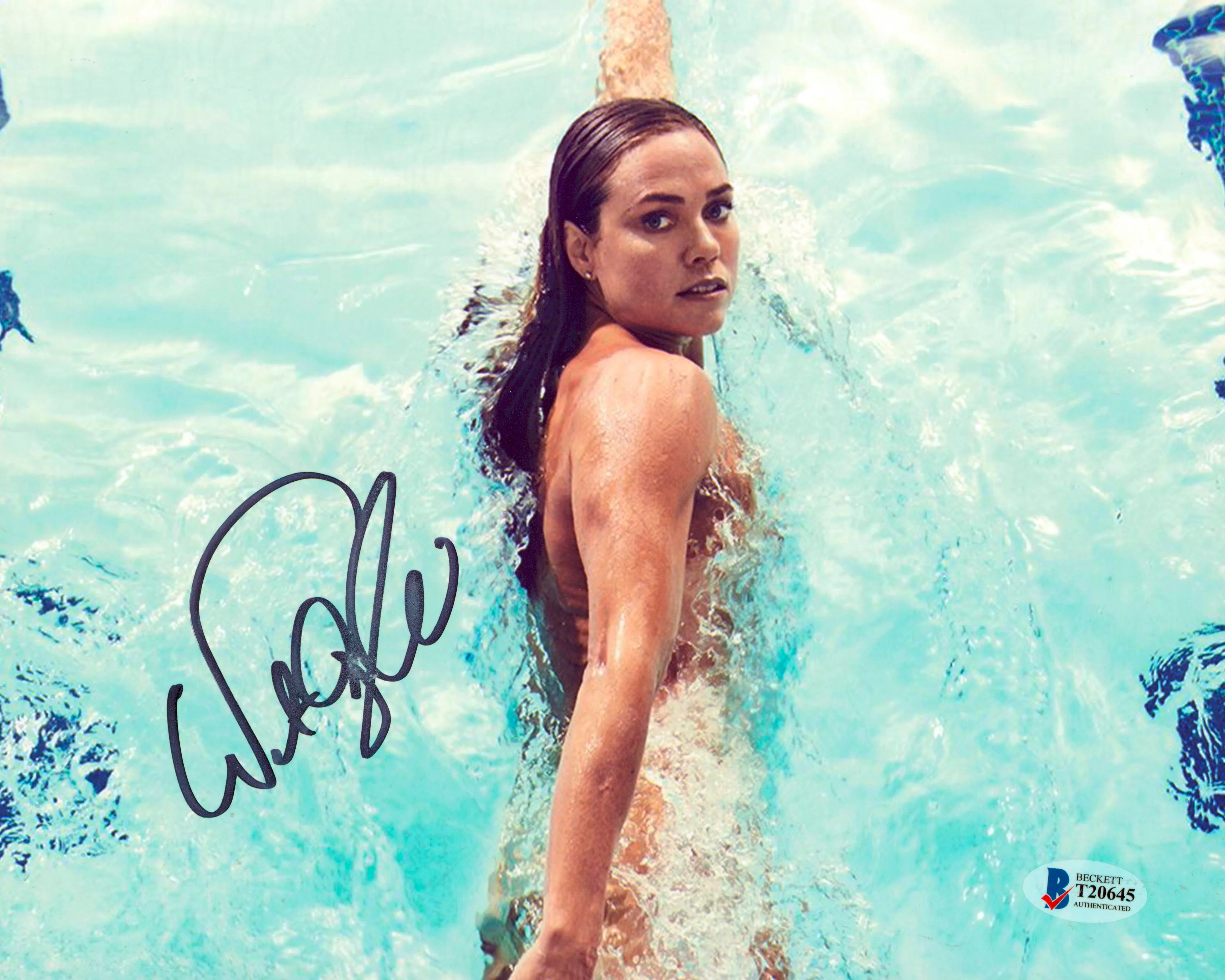 Natalie Coughlin Summer Olympics Authentic Signed 8x10 Photo BAS #T20645 - Image 2