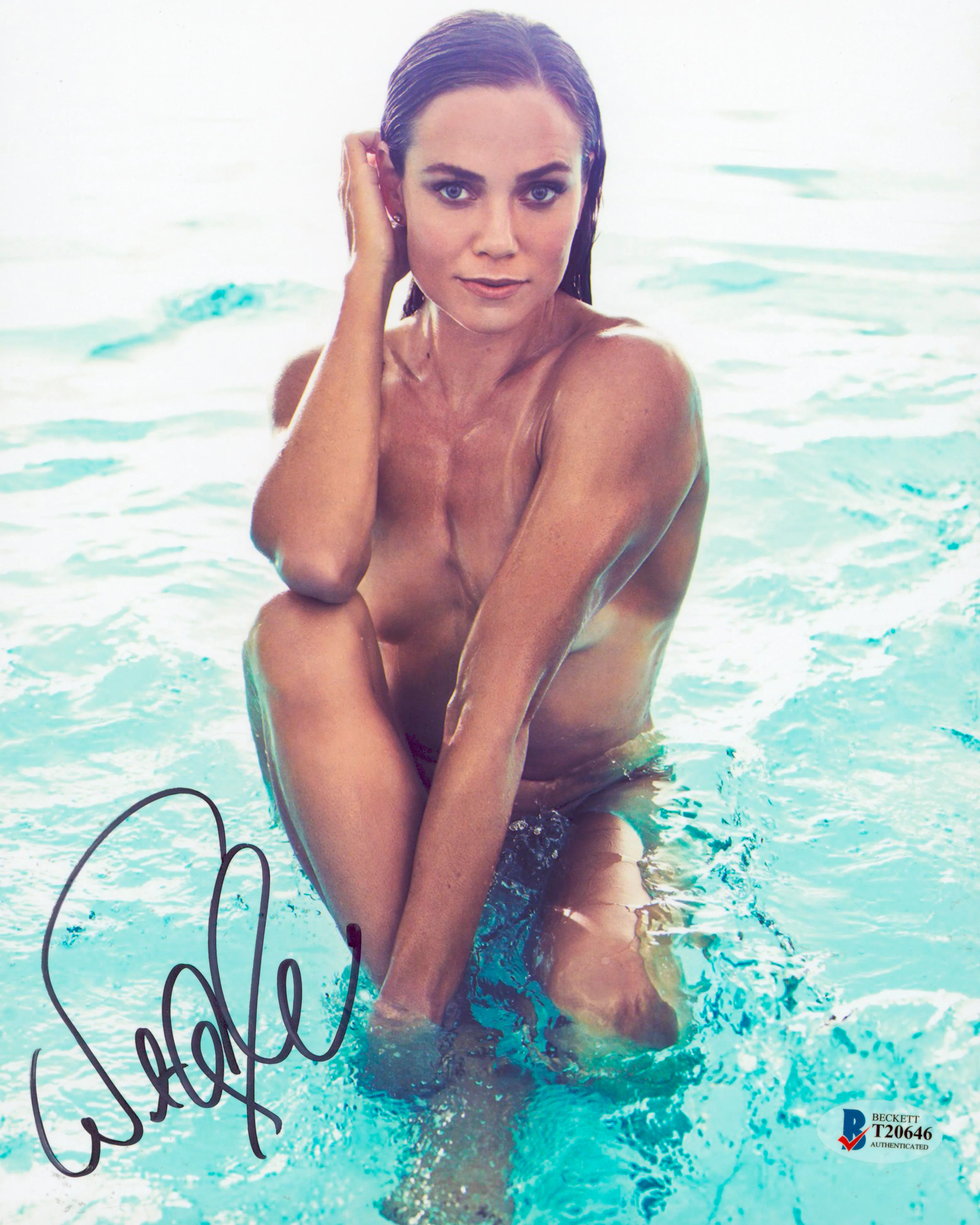 Natalie Coughlin Summer Olympics Authentic Signed 8x10 Photo BAS #T20646