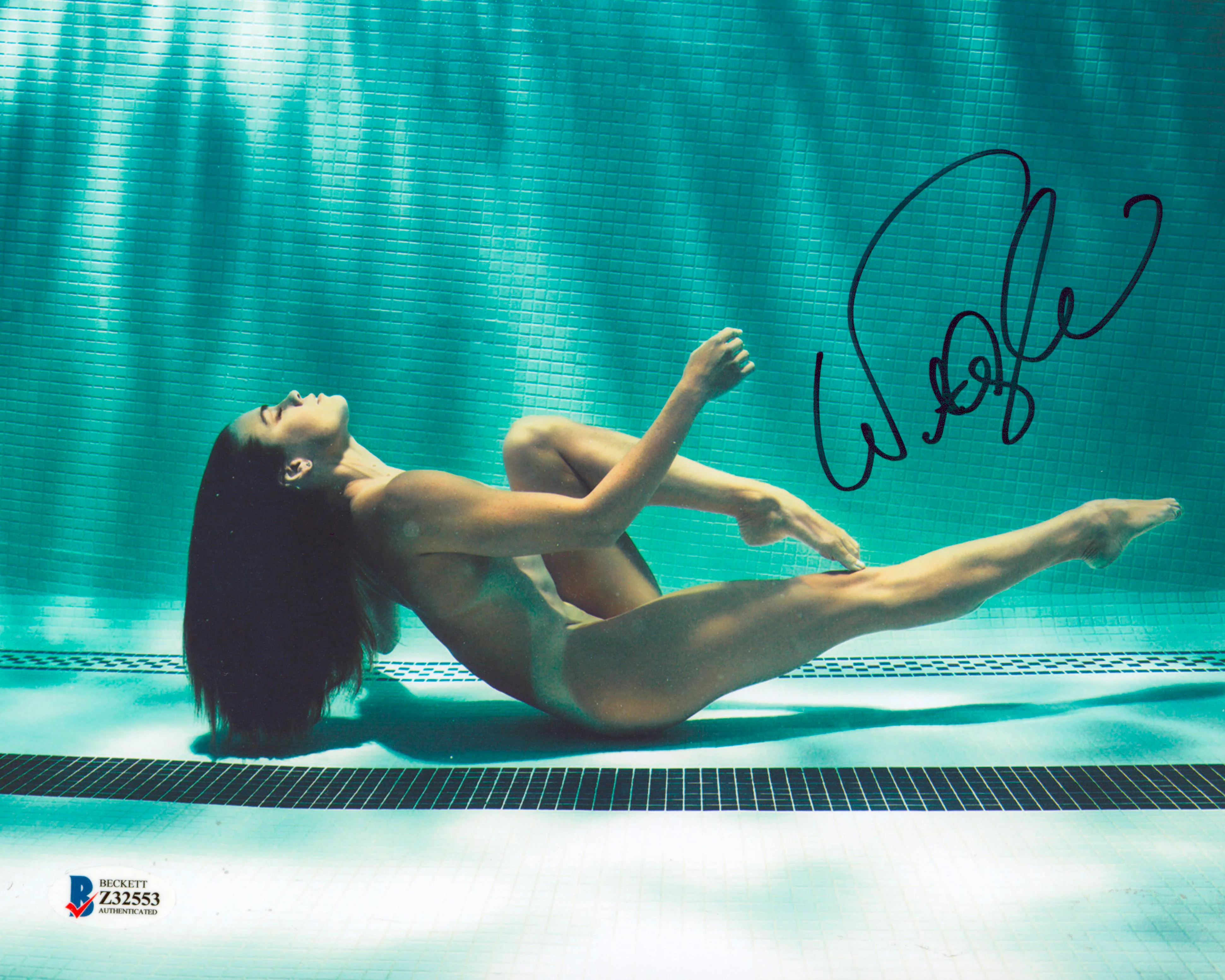 Natalie Coughlin Summer Olympics Authentic Signed 8x10 Photo BAS #Z32553