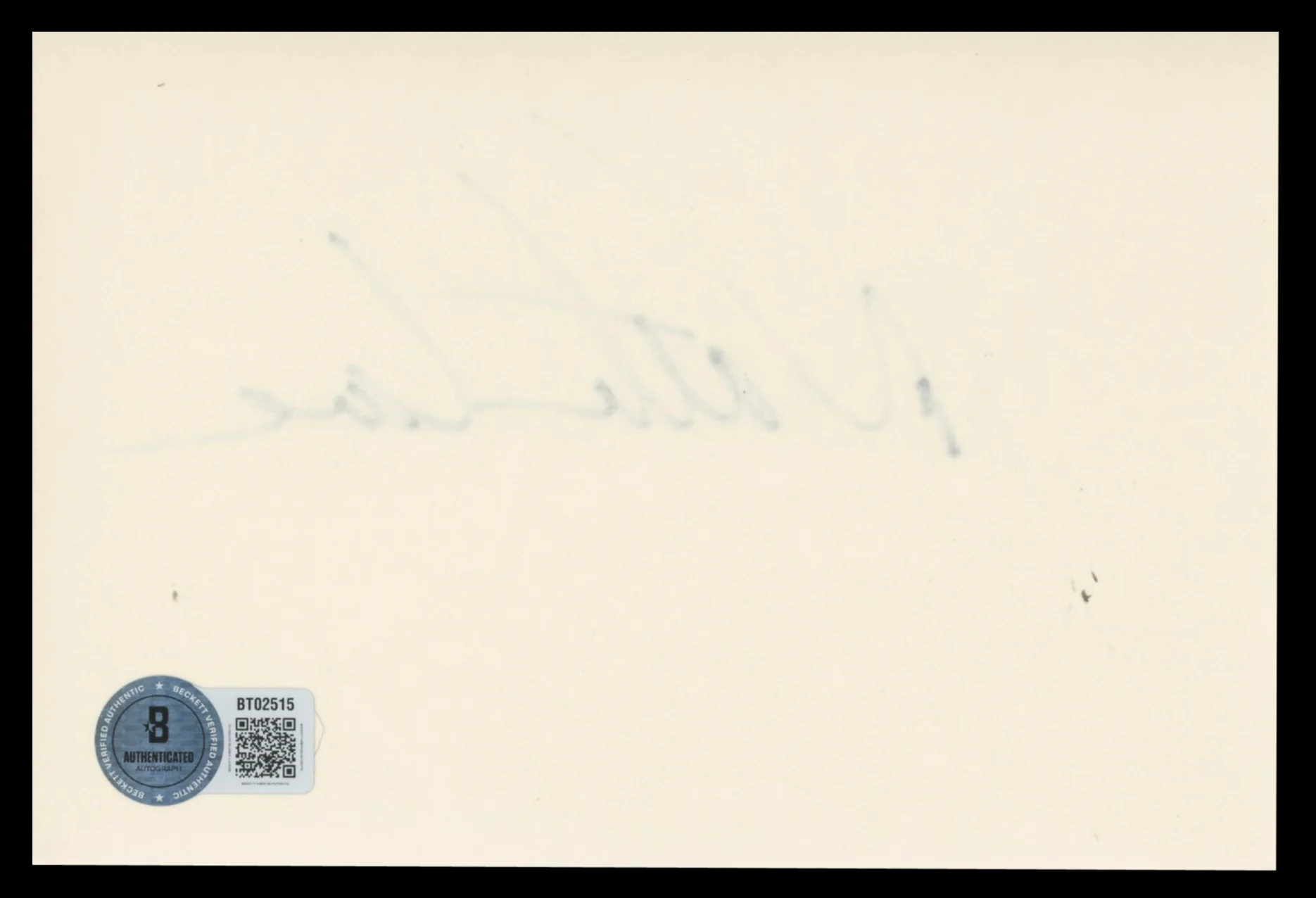 Nathan Lane The Lion King Authentic Signed 4x6 Index Card BAS #BT02515 - Image 3