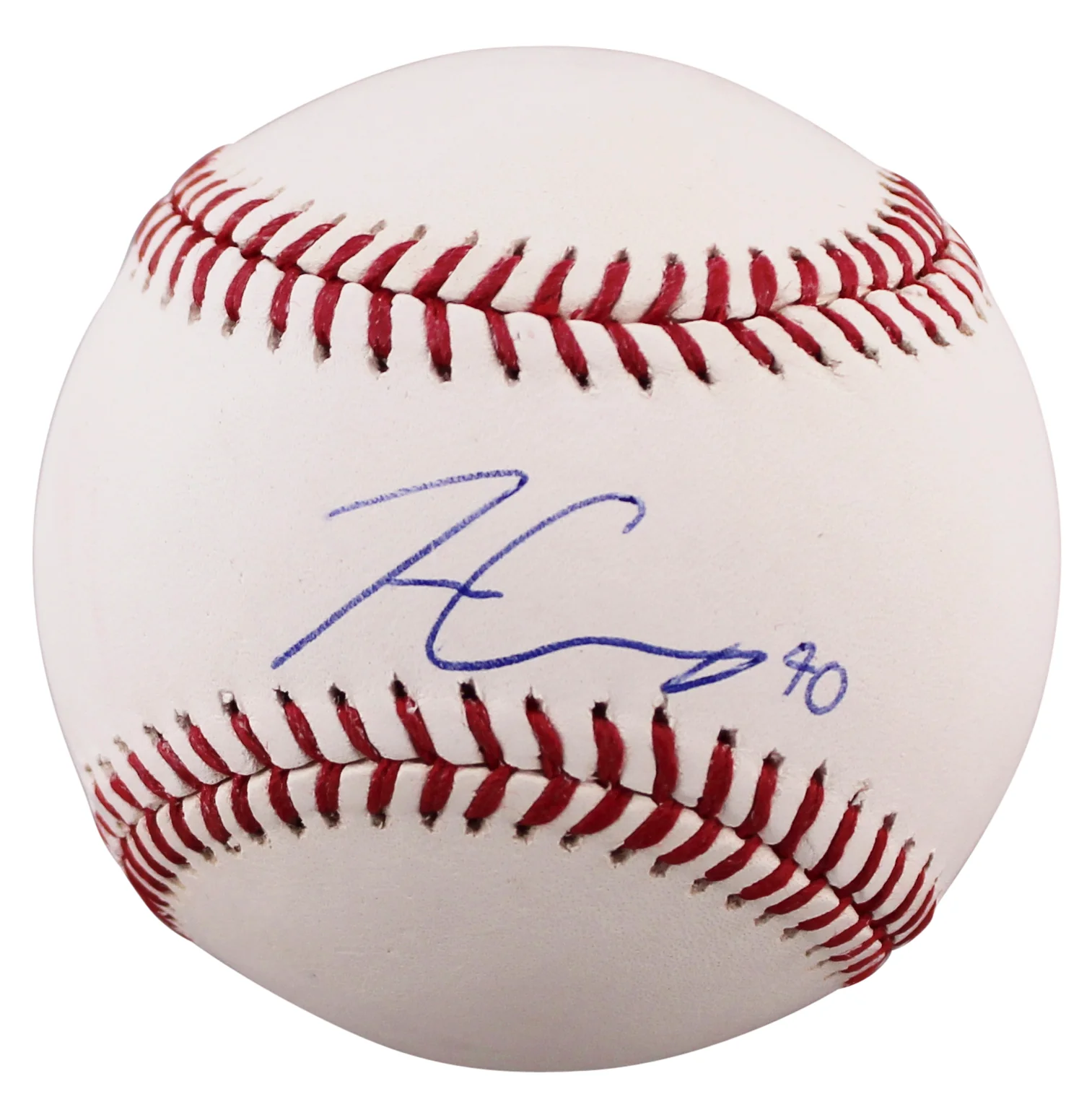 Nationals Josiah Gray Authentic Signed OML Baseball Autographed BAS #BH85112 - Image 3