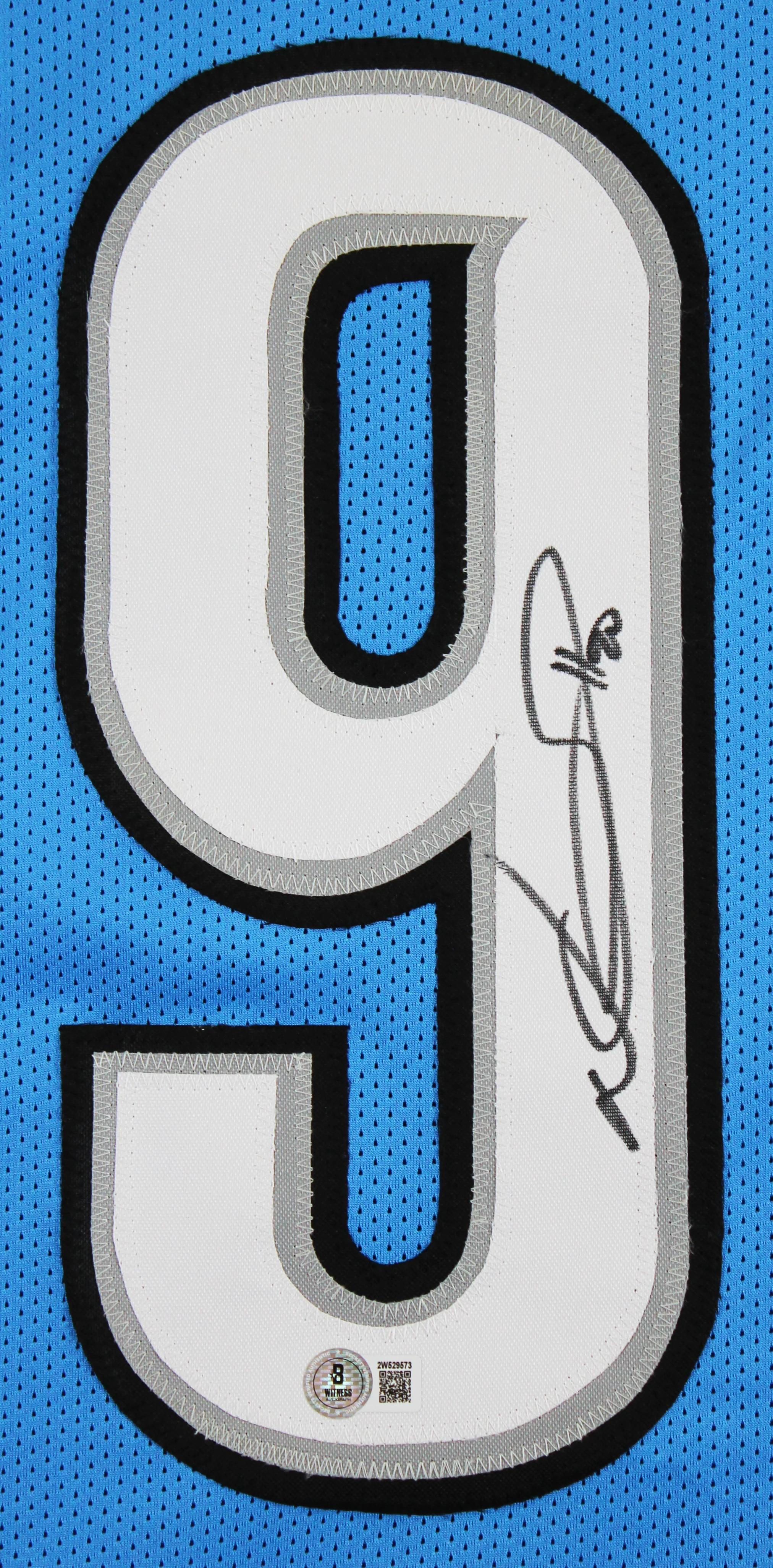 Ndamukong Suh Authentic Signed Blue Pro Style Jersey Autographed BAS Witnessed - Image 3
