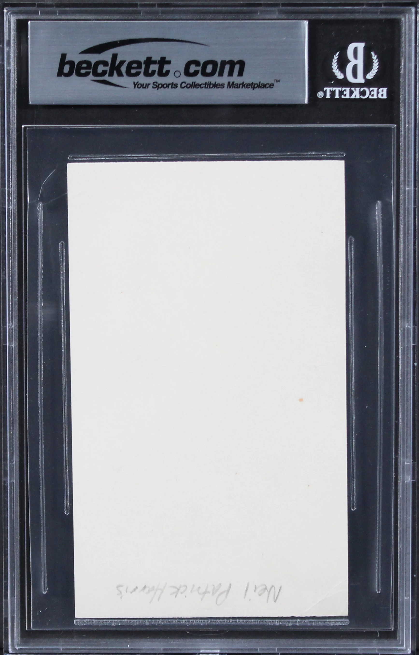 Neil Patrick Harris How I Met Your Mother Signed 3x5 Index Card BAS Slabbed 3 - Image 3