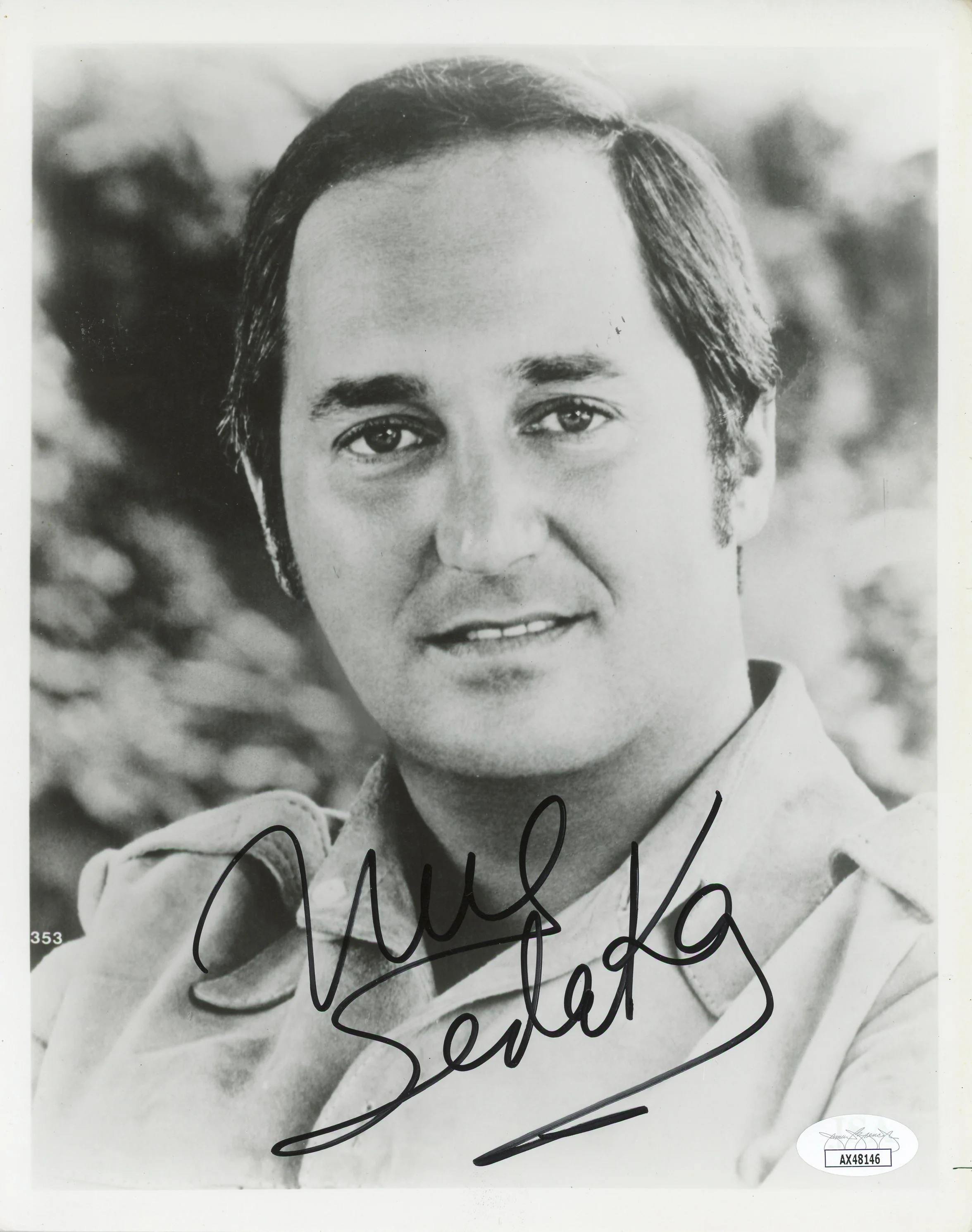 Neil Sedaka Musician Authentic Signed 8x10 Photo Autographed JSA #AX48146