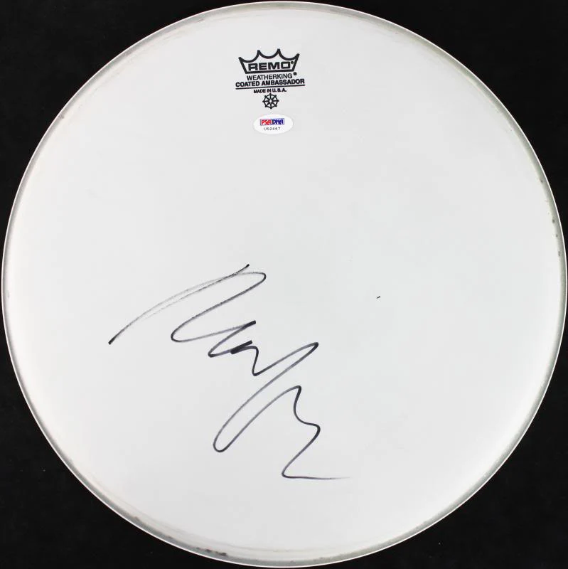 Neil Young Authentic Signed 15 Inch Drumhead Autographed PSA/DNA #U52467