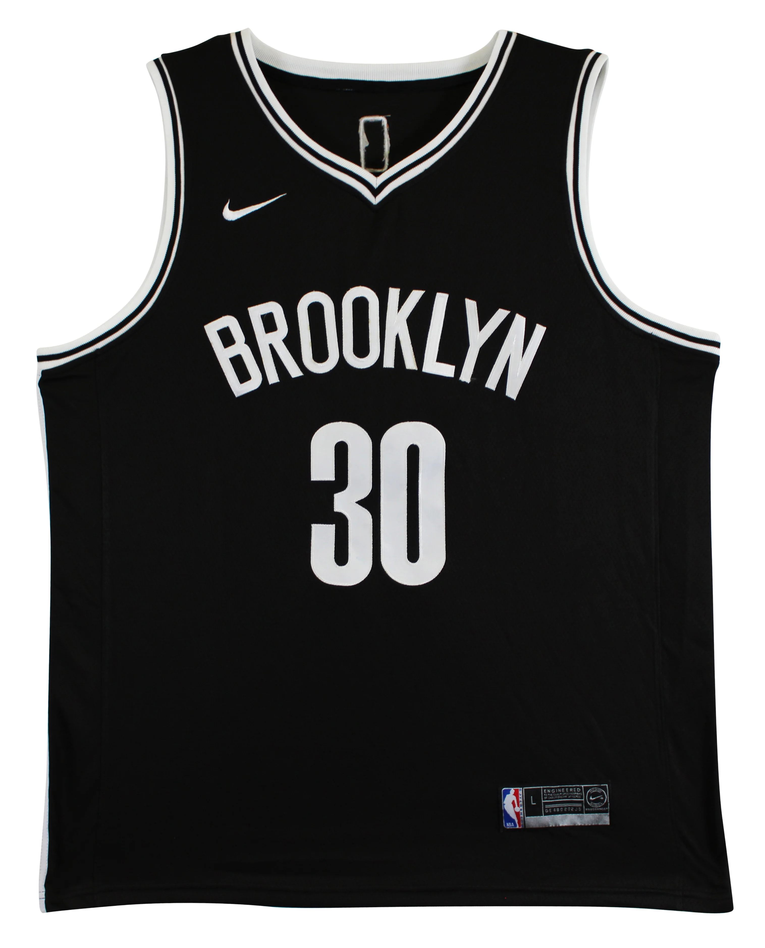 Nets Seth Curry Authentic Signed Black Nike Swingman Jersey BAS #BK88794 - Image 5