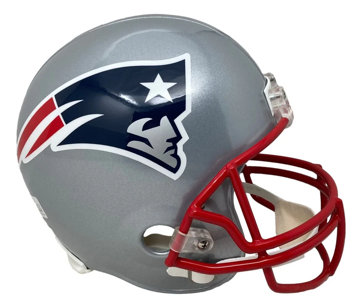 New England Patriots Super Bowl 49 Champions Riddell Full Size Replica Helmet - Image 2