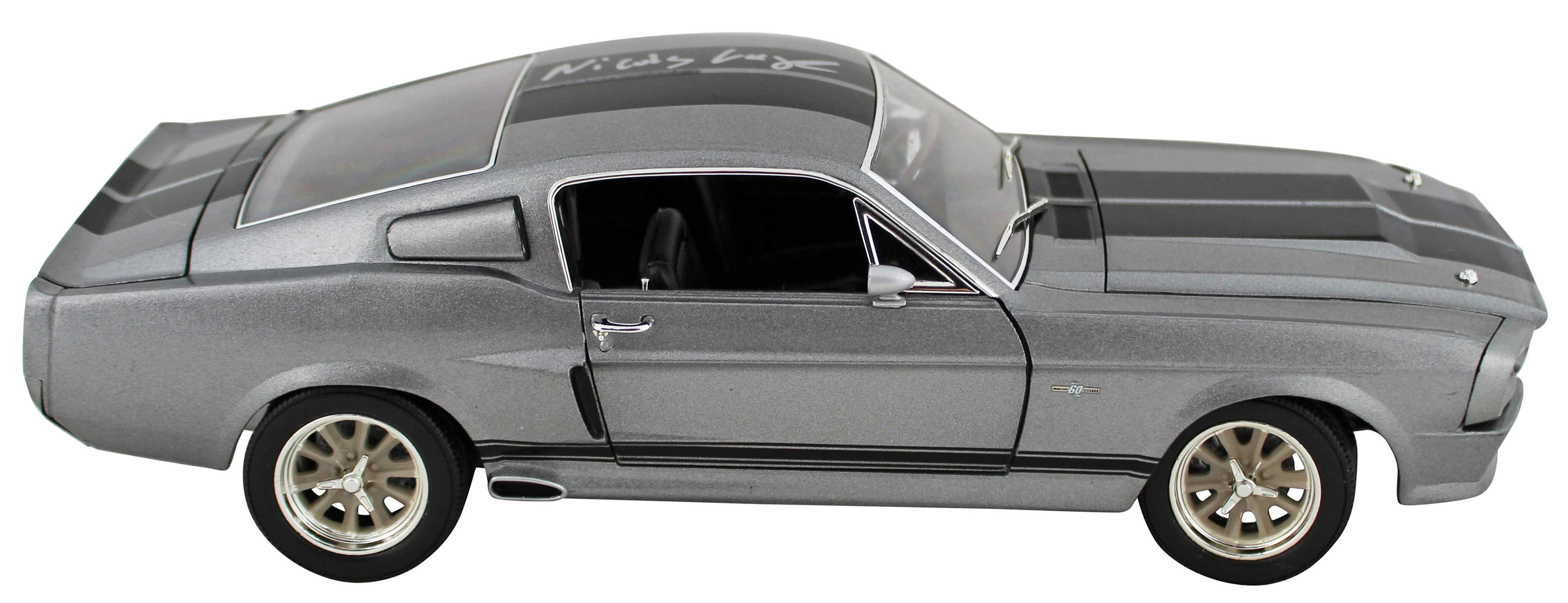 Nicholas Cage Gone in 60 Seconds Signed 1967 Mustang Eleanor Die Cast Car BAS - Image 8
