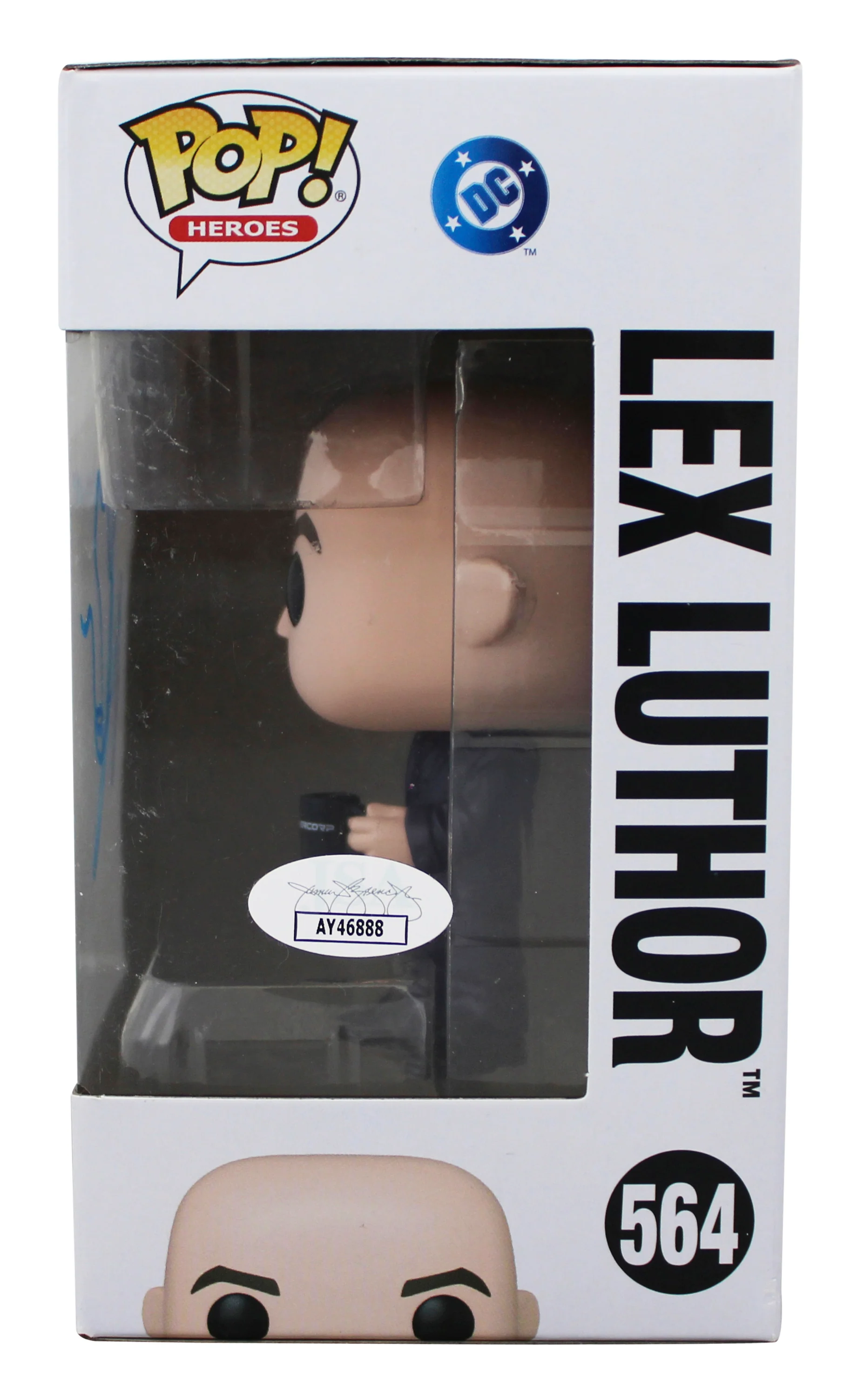 Nicholas Hoult Superman Signed Lex Luthor #564 Funko Pop Vinyl Figure JSA - Image 4