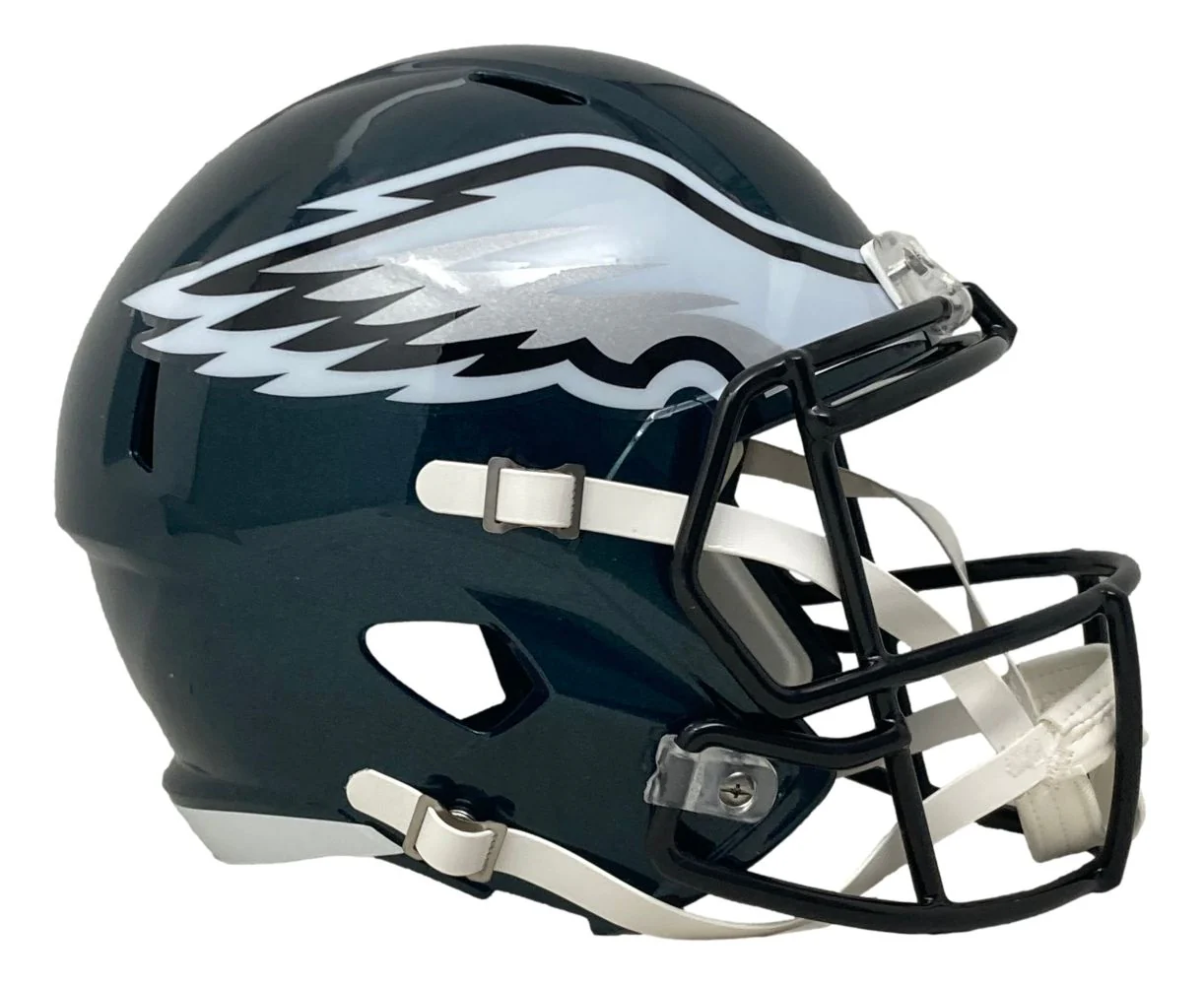Nick Sirianni Signed Philadelphia Eagles FS Super Bowl 59 LIX Replica Helmet BAS - Image 3