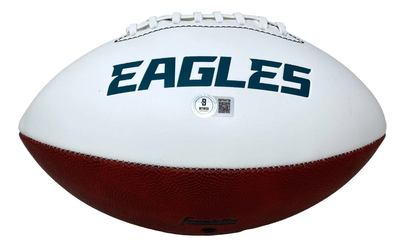 Nick Sirianni Signed Eagles Logo Football SB LIX Champs Inscription BAS - Image 2