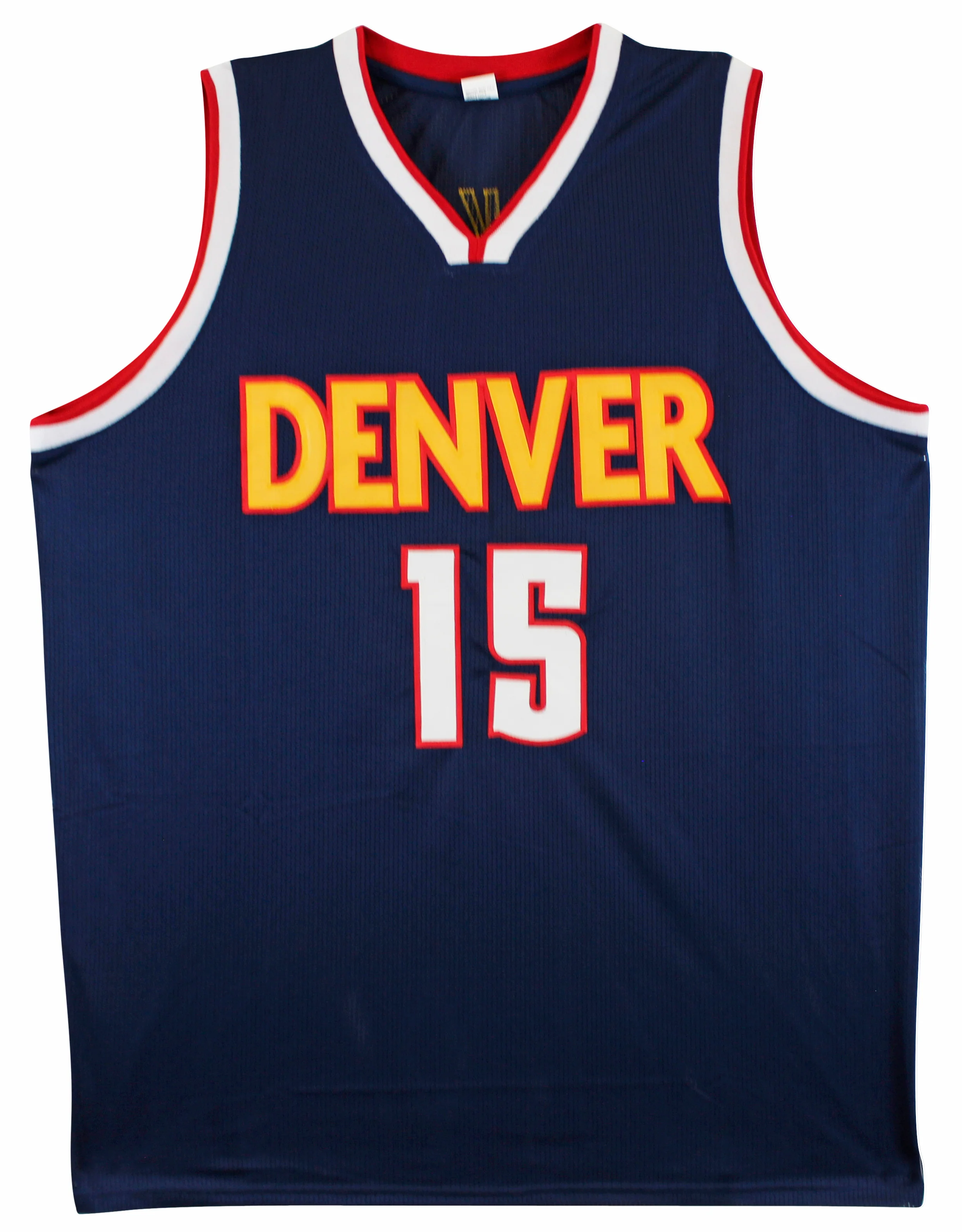 Nikola Jokic Authentic Signed Navy Blue Pro Style Jersey Autographed JSA 2 - Image 4