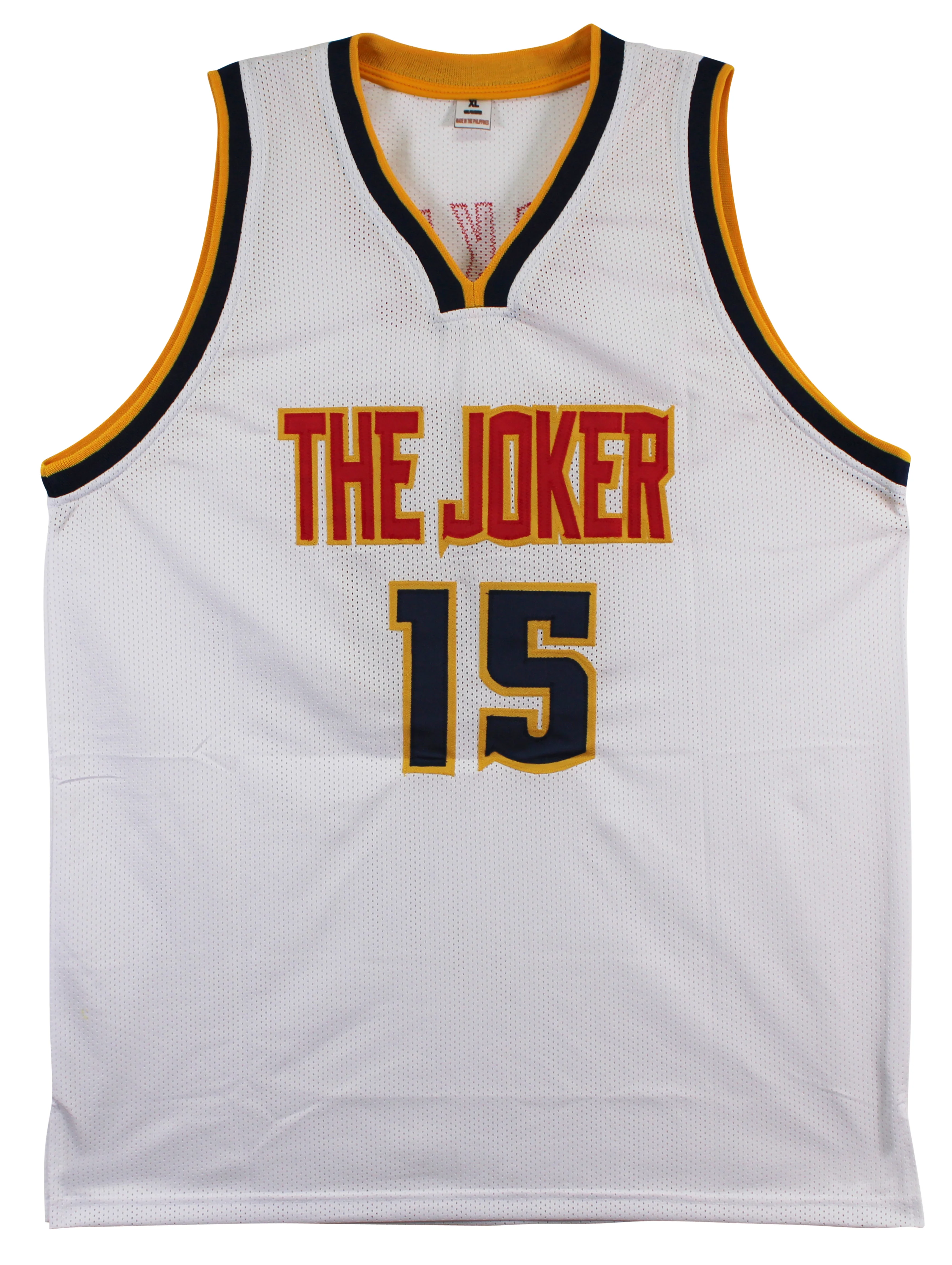 Nikola Jokic Authentic Signed White Pro Style Jersey Autographed BAS Witnessed - Image 4