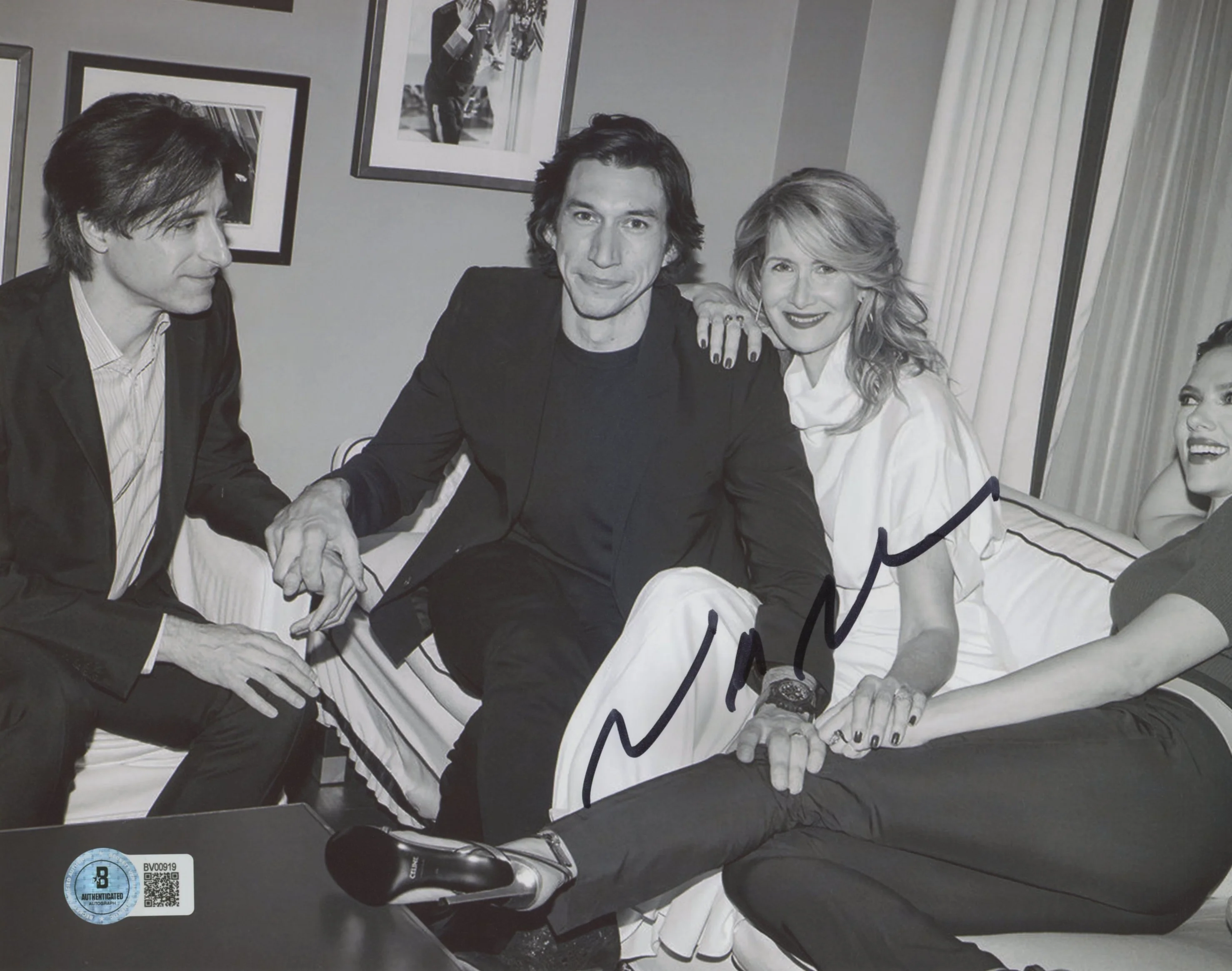 Noah Baumbach Marriage Story Authentic Signed 8x10 Photo BAS #BV00919 - Image 2
