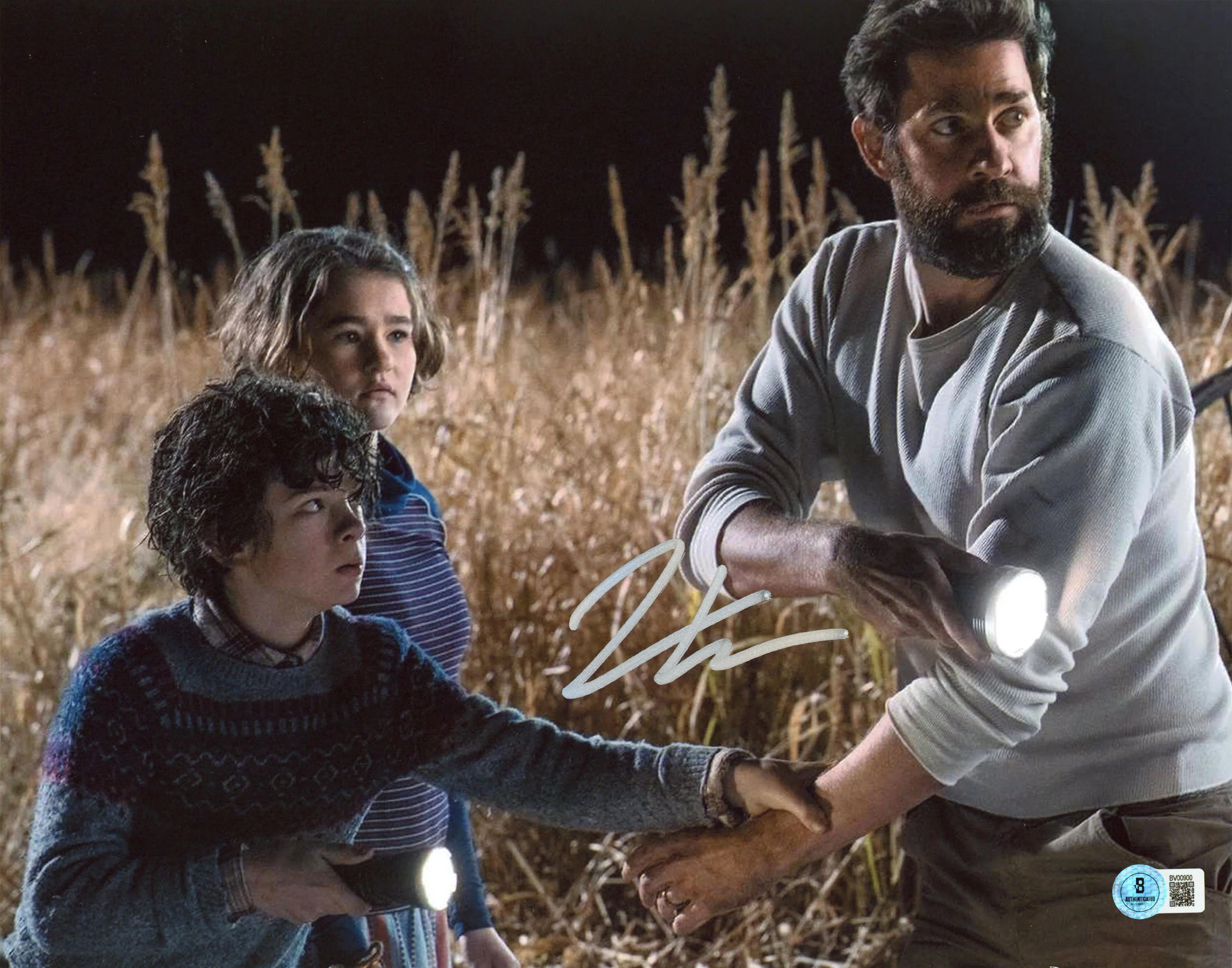 Noah Jupe A Quiet Place Authentic Signed 11x14 Horizontal Photo BAS #BV00900 - Image 2
