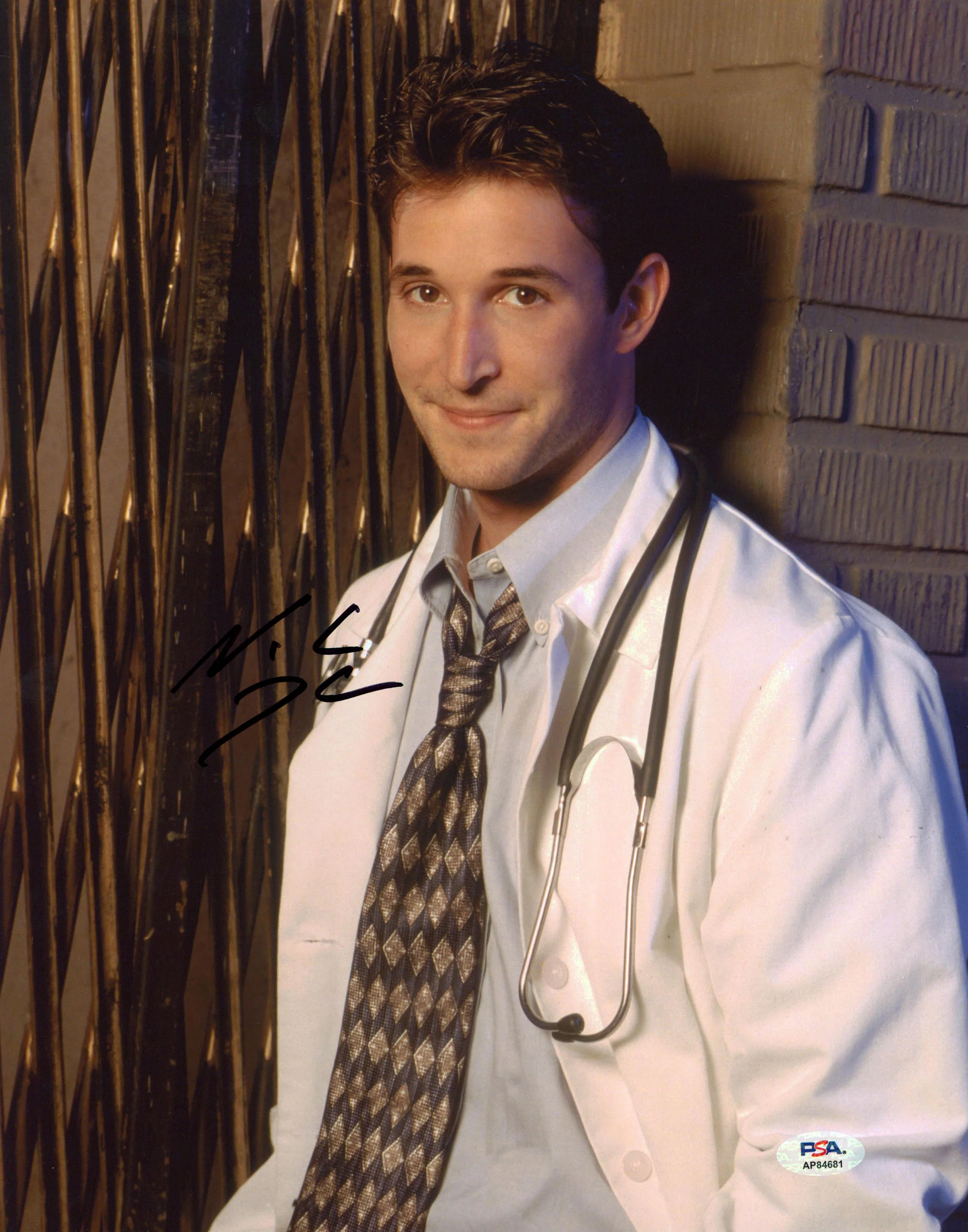 Noah Wyle E.R. Authentic Signed 11x14 Vertical Photo PSA/DNA #AP84681 - Image 2