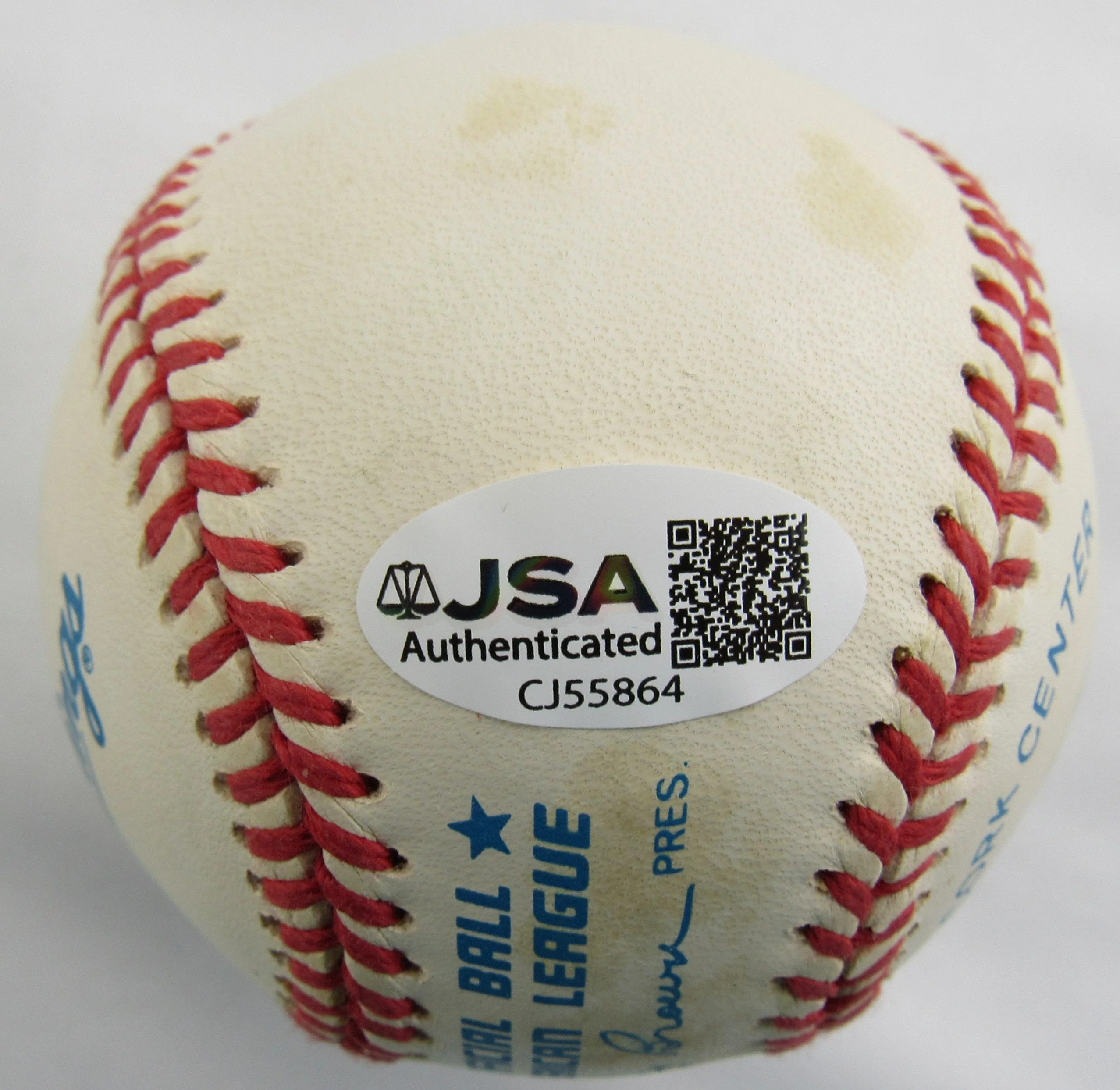 Nolan Ryan Signed Auto Rawlings Baseball JSA CJ55864 - Image 3