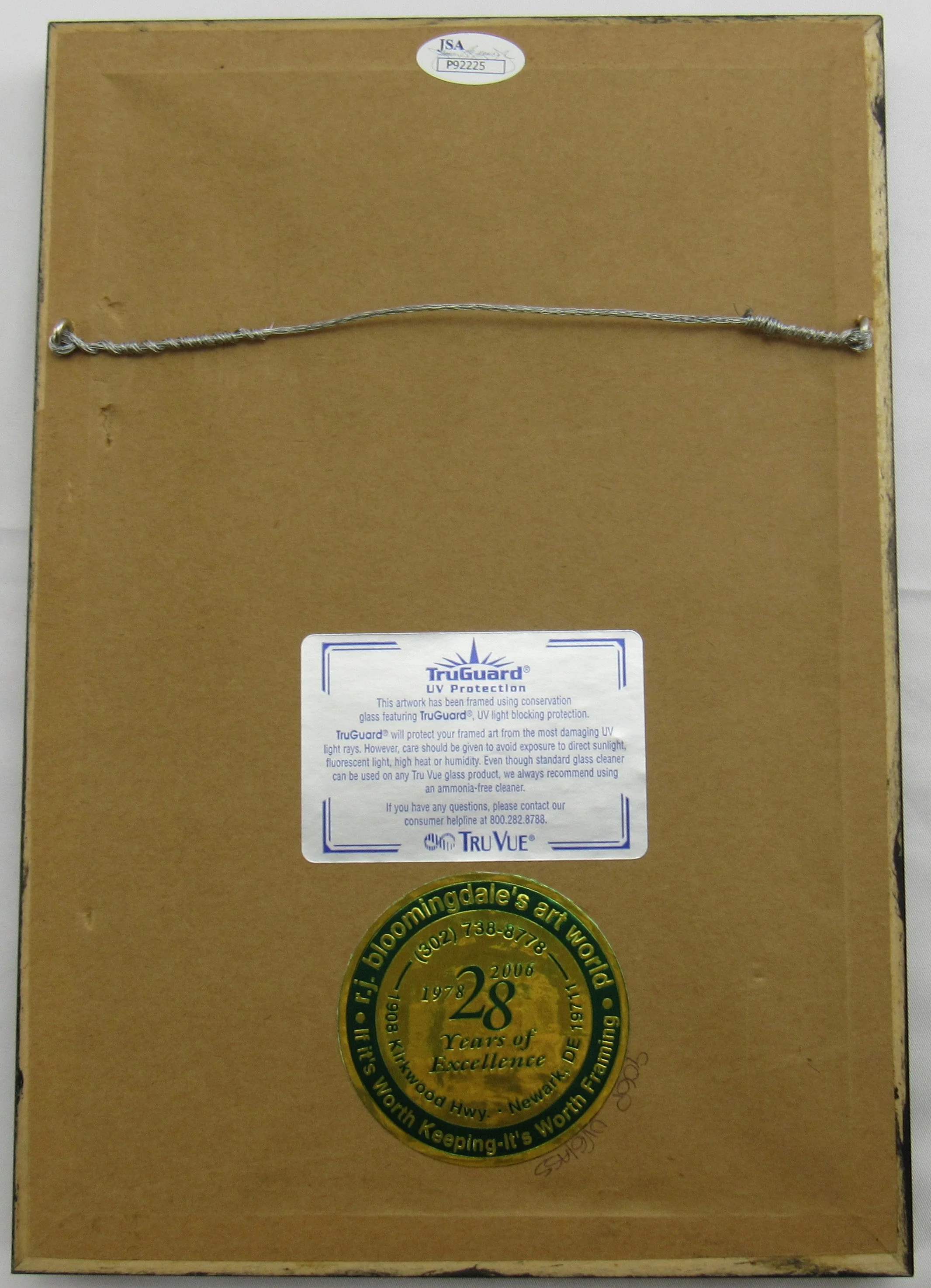 Pie Traynor Signed Framed Cut JSA P92225 - Image 3