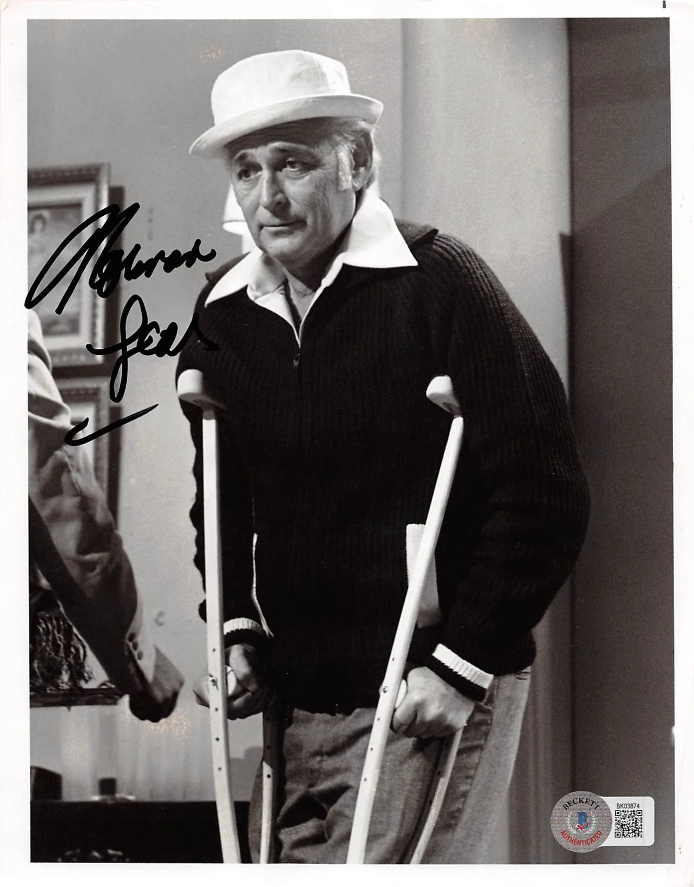 Norman Lear All In The Family Authentic Signed 7x9 Photo BAS #BK03874 - Image 2