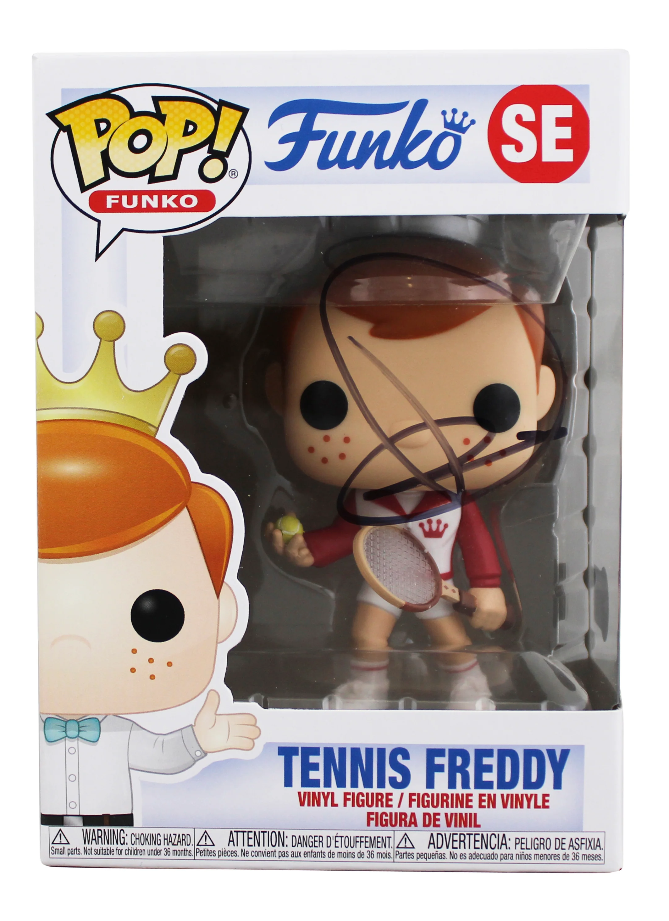 Novak Djokovic Signed Tennis Freddy #SE Funko Pop Vinyl Figure BAS #BP10577 - Image 2