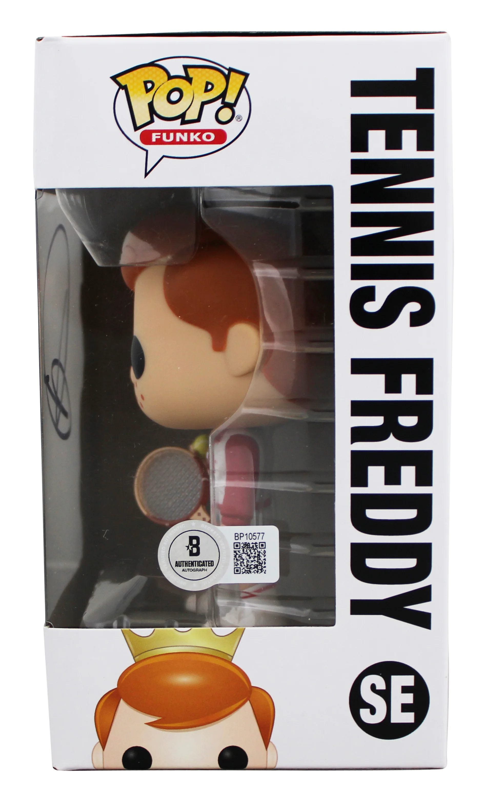 Novak Djokovic Signed Tennis Freddy #SE Funko Pop Vinyl Figure BAS #BP10577 - Image 4