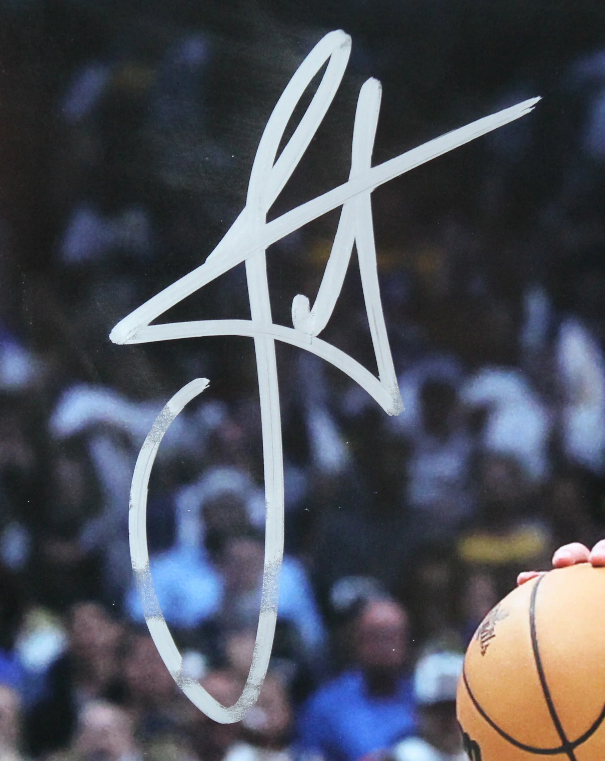 Nuggets Nikola Jokic Signed 16x20 Horizontal Driving Photo Vs Heat JSA #AQ20929 - Image 3