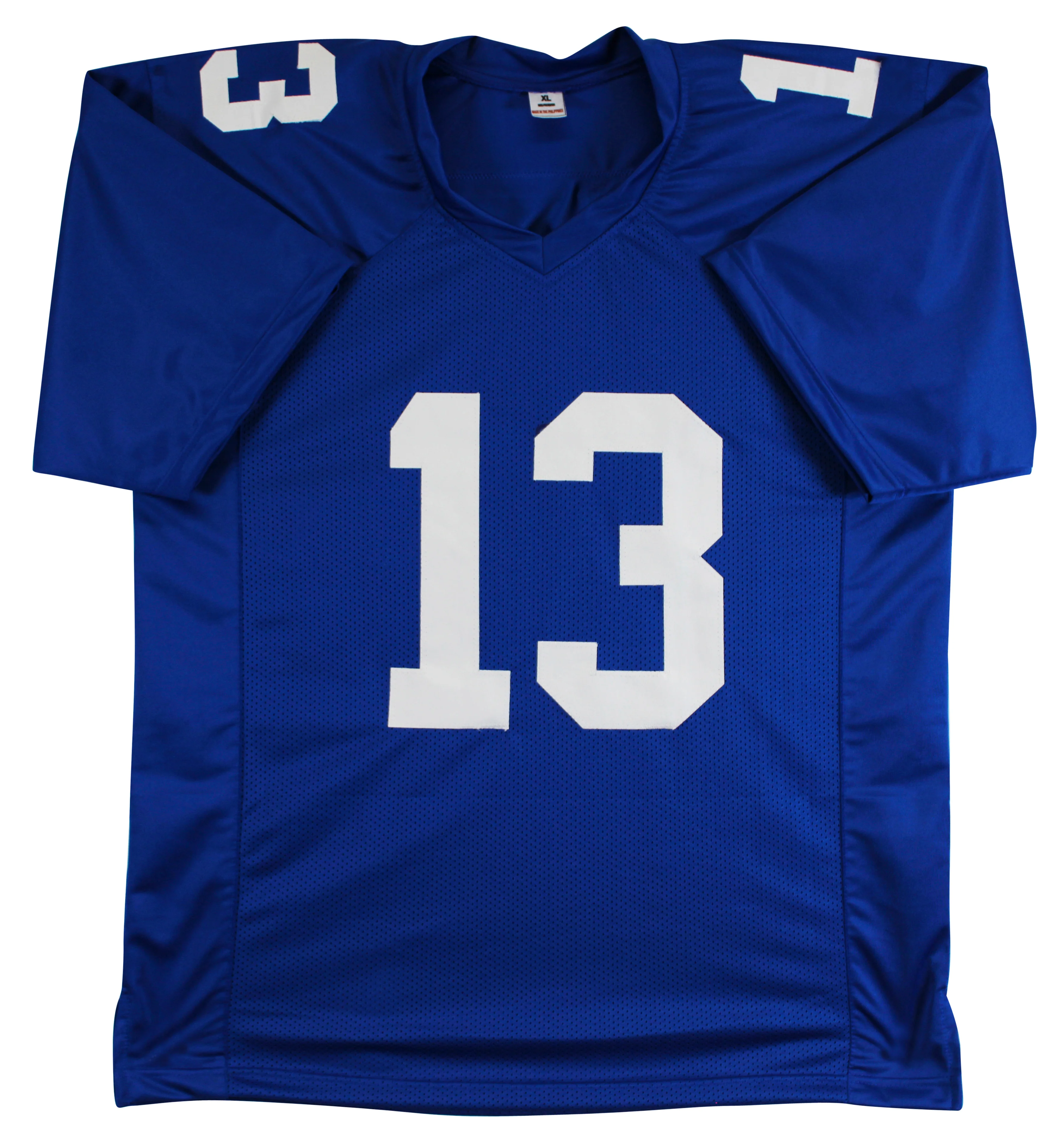 Odell Beckham Jr. Authentic Signed Blue Pro Style Jersey BAS Witnessed - Image 4