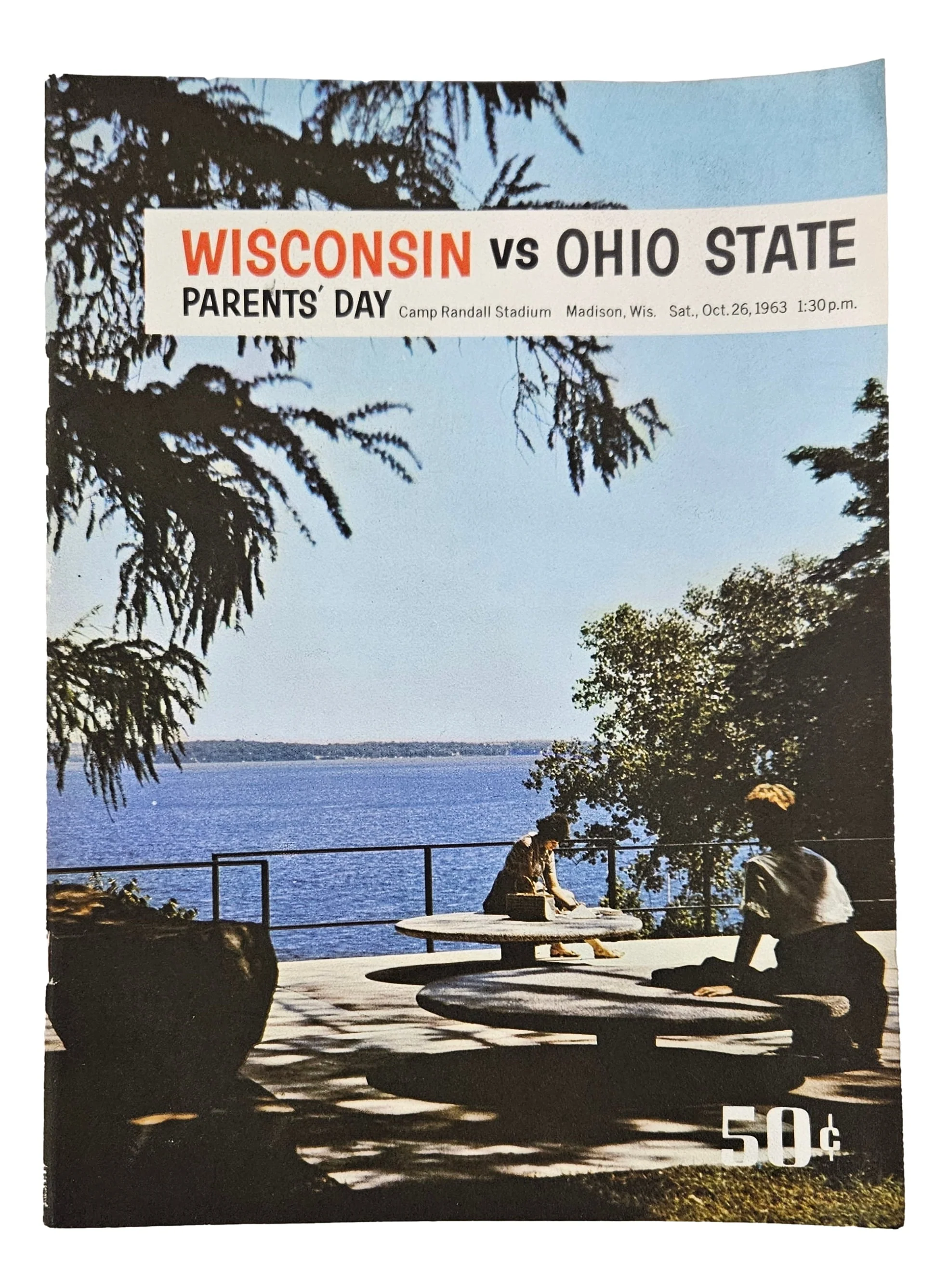 Ohio State vs Wisconsin October 26 1963 Official Game Program - Image 3