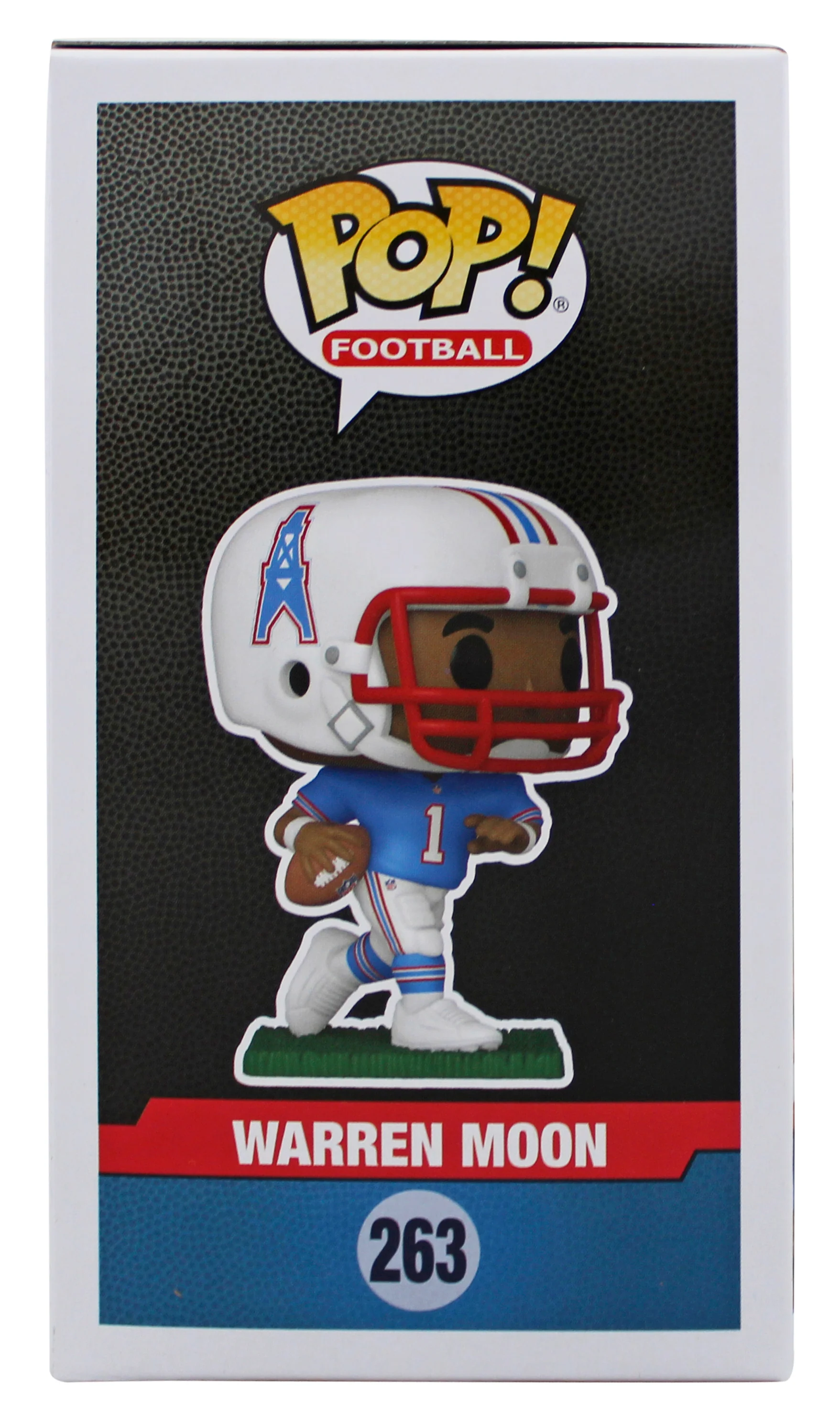 Oilers Warren Moon "HOF 06" Signed #263 Funko Pop Vinyl Figure BAS Witnessed - Image 5