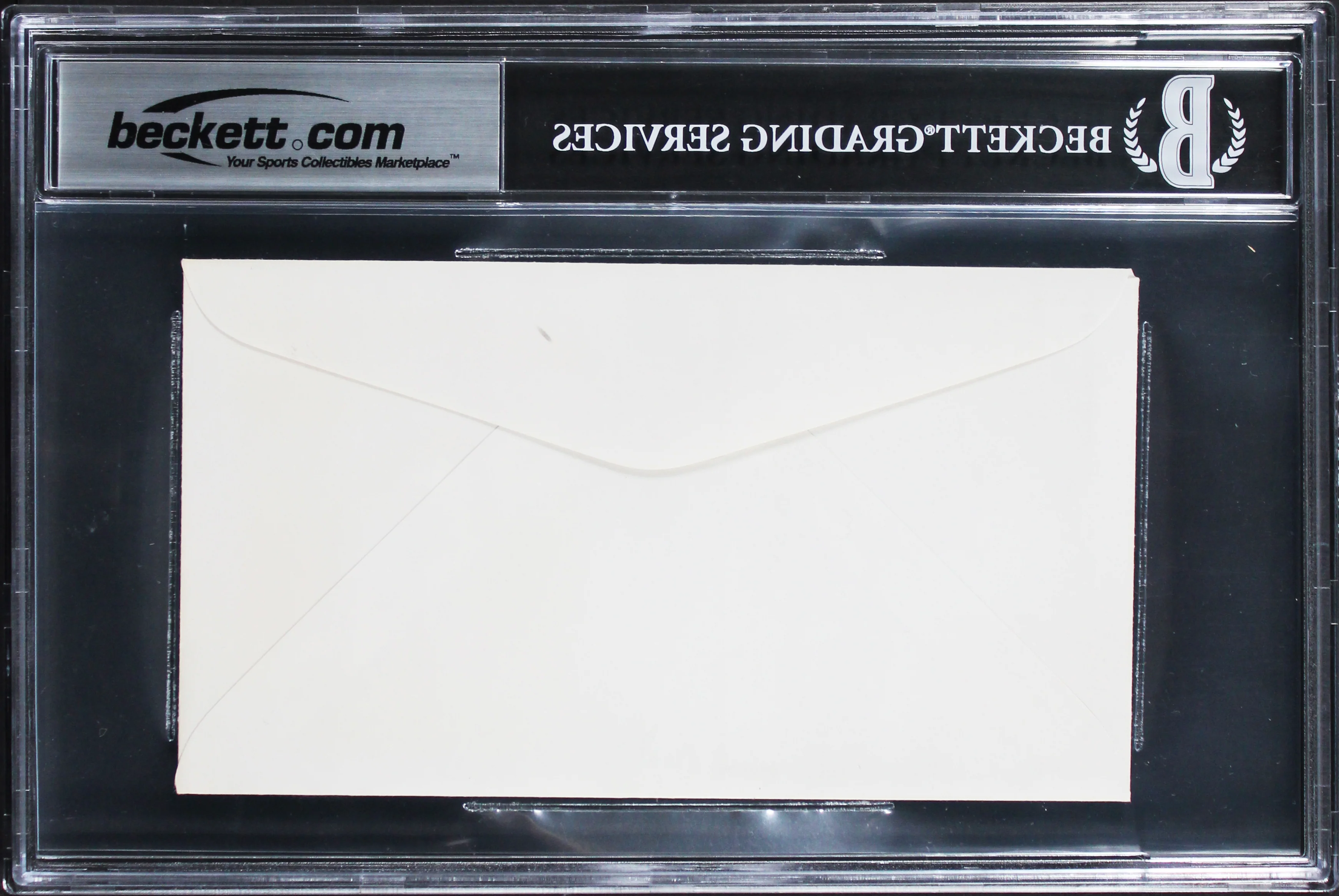 Oilers Wayne Gretzky Signed 1982 First Day Cover 3.75x6.5 Envelope BAS Slabbed - Image 3