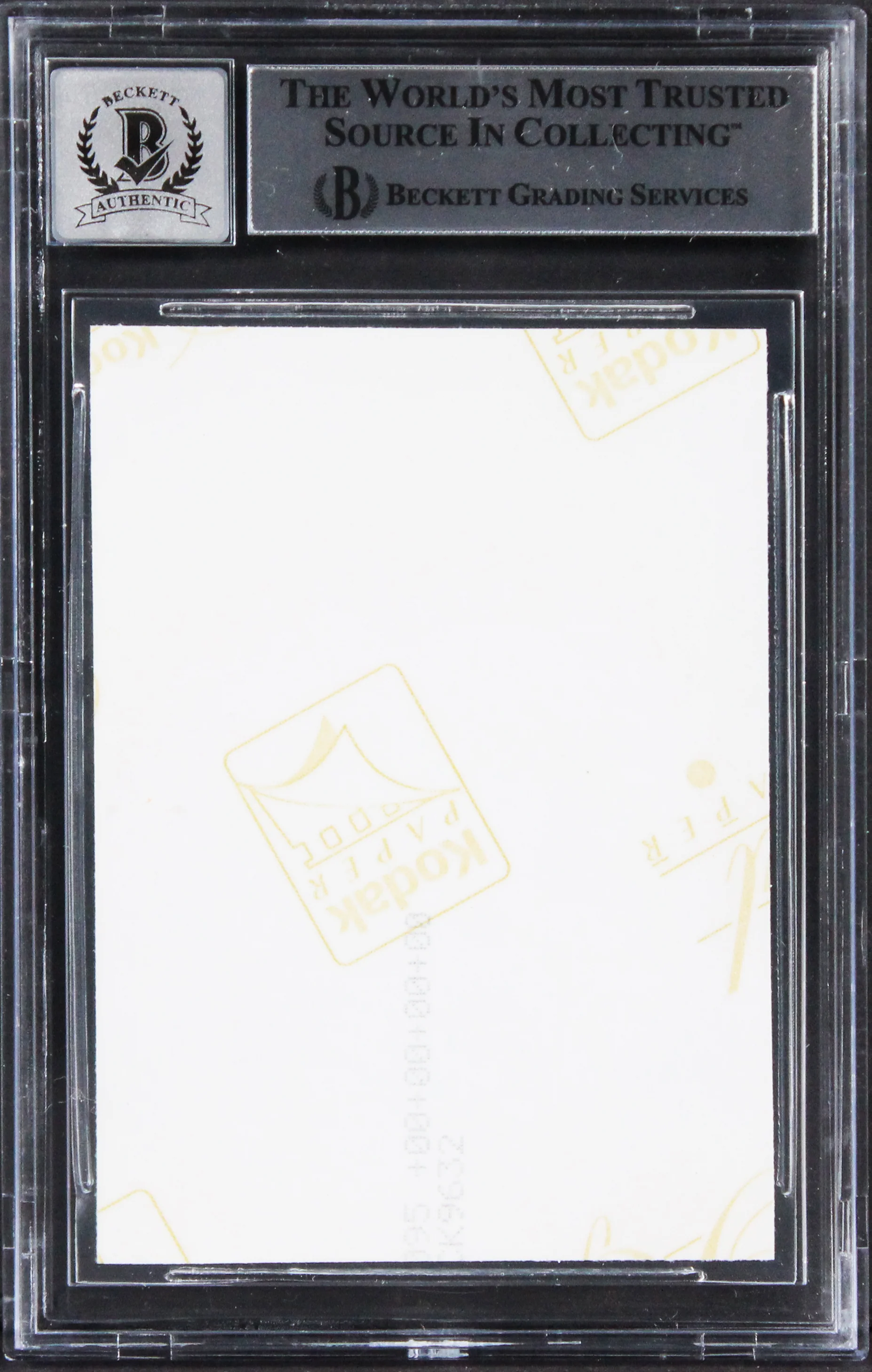 Oliver Ford Davies Star Wars Signed Custom Trading Card Auto 10! BAS Slabbed - Image 3