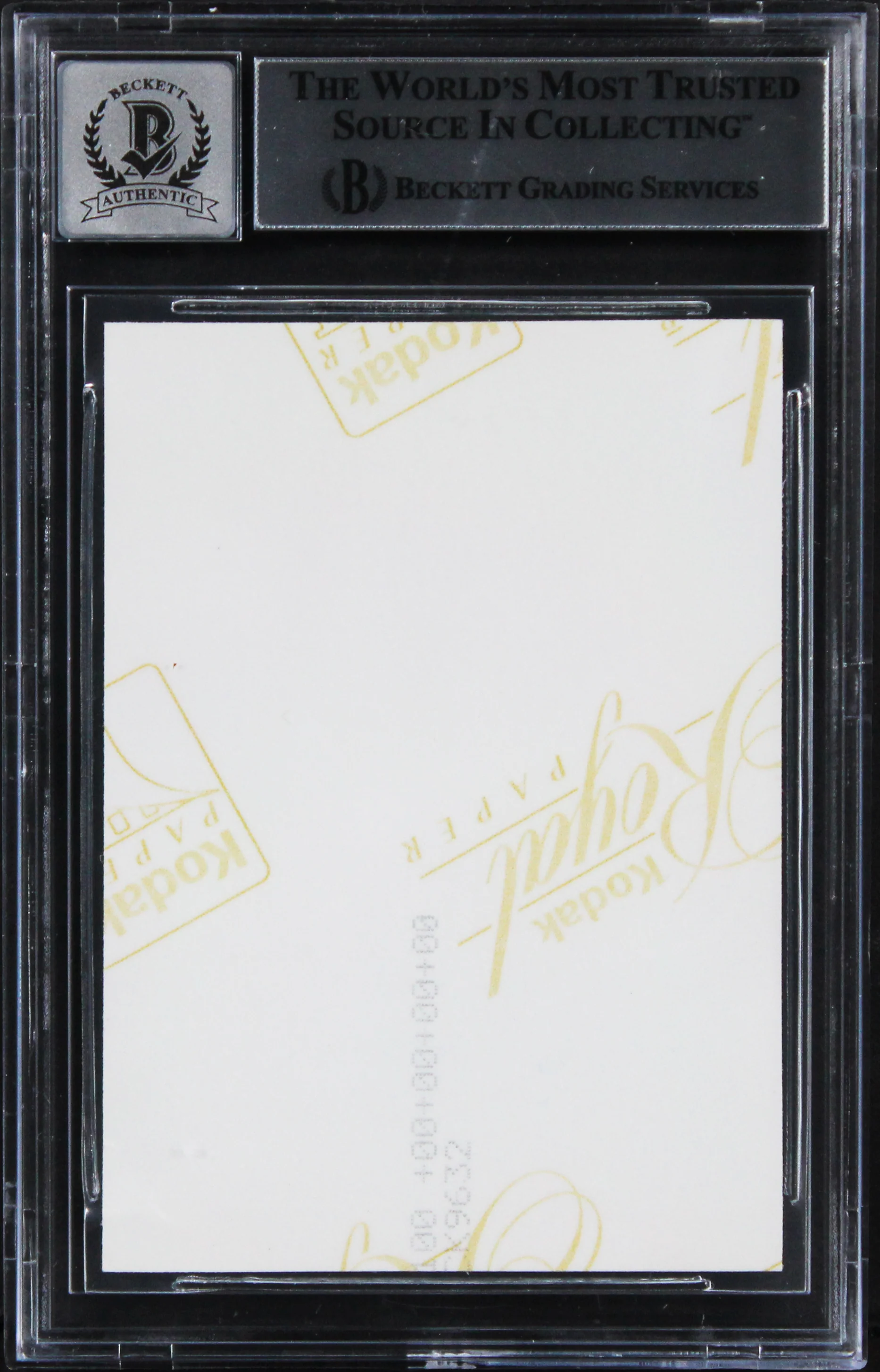 Oliver Ford Davies Star Wars "Sio Bibble" Signed Custom Card Auto 10! BAS Slab - Image 3