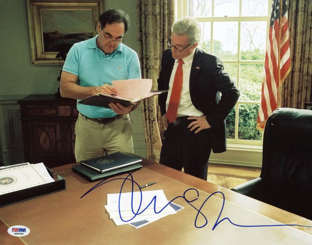Oliver Stone W. Signed Authentic 11X14 Photo Autographed PSA/DNA #M98382