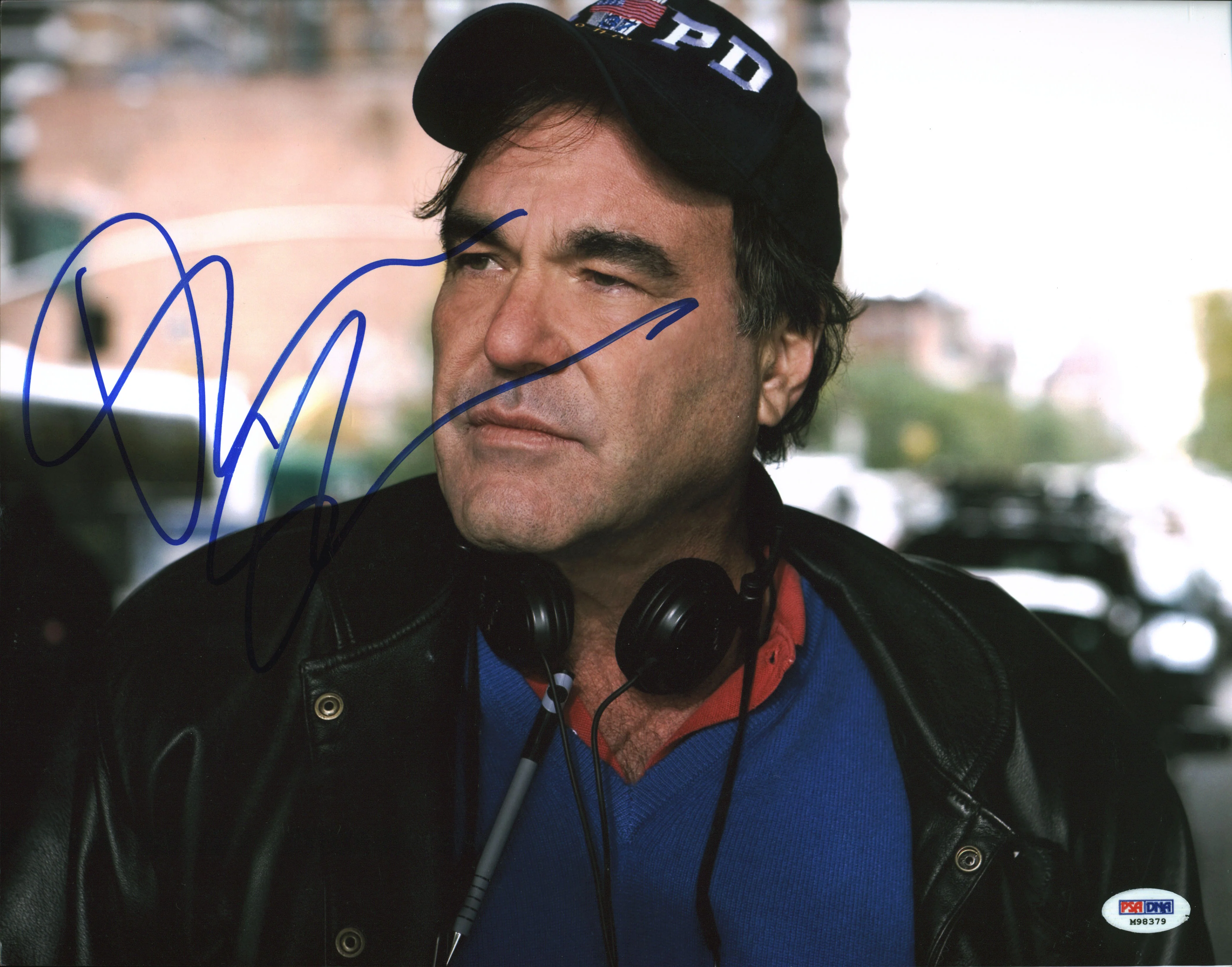 Oliver Stone Wall Street Authentic Signed 11x14 Photo Autographed PSA #M98379 - Image 2
