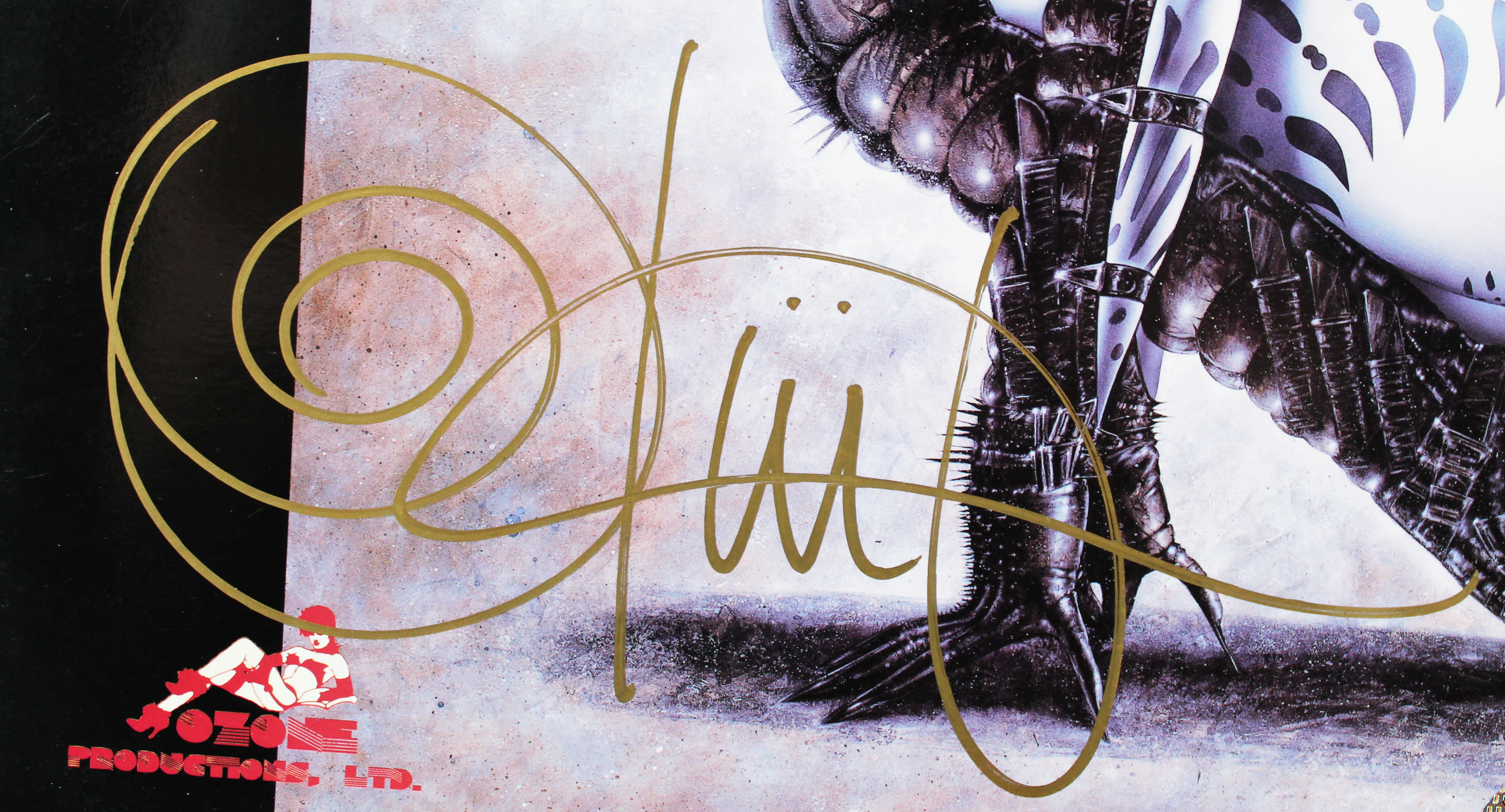 Olivia De Berardinis Authentic Signed 1999 Heavy Metal Calendar BAS #BA74068 - Image 3