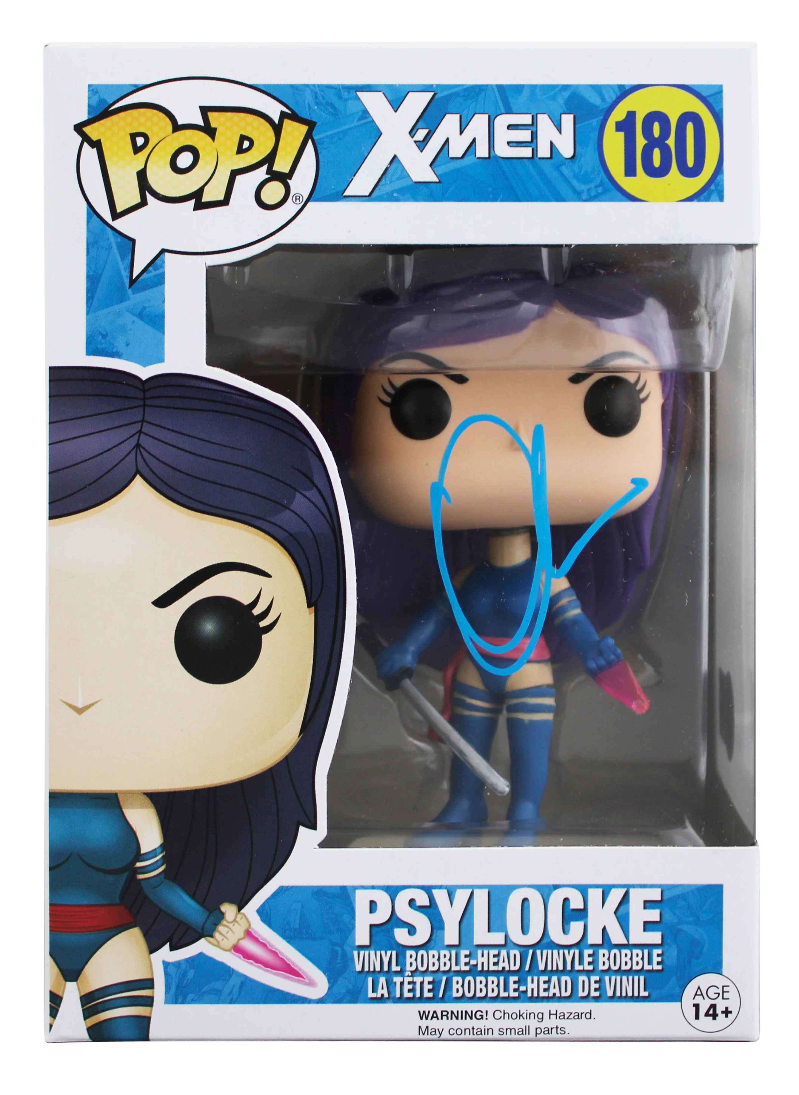 Olivia Munn X-Men Signed Psylocke #180 Funko Pop Vinyl Figure BAS #BQ58509 - Image 2